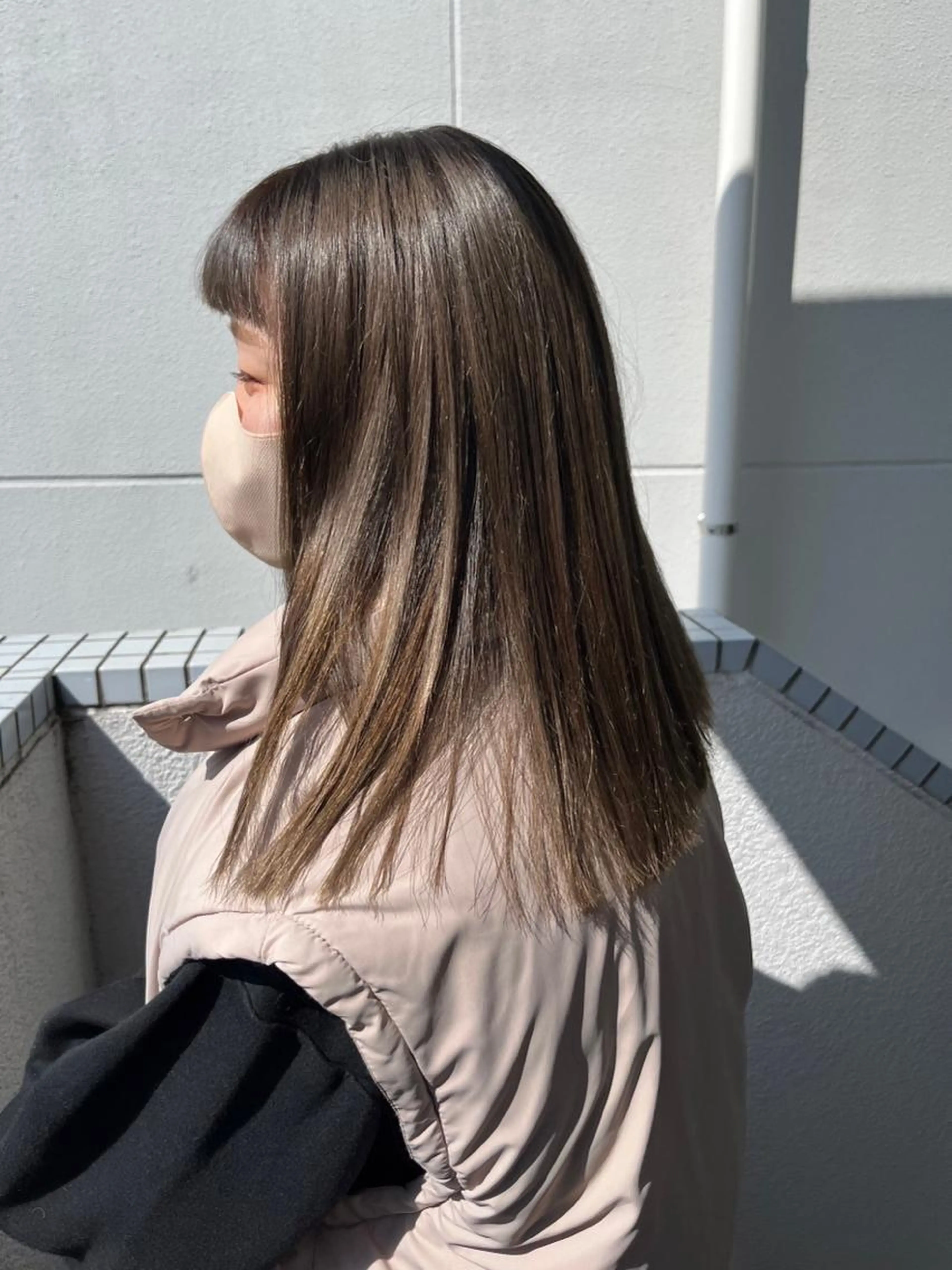 カット+イルミナカラー+TOKIO TR🌿🫧の写真