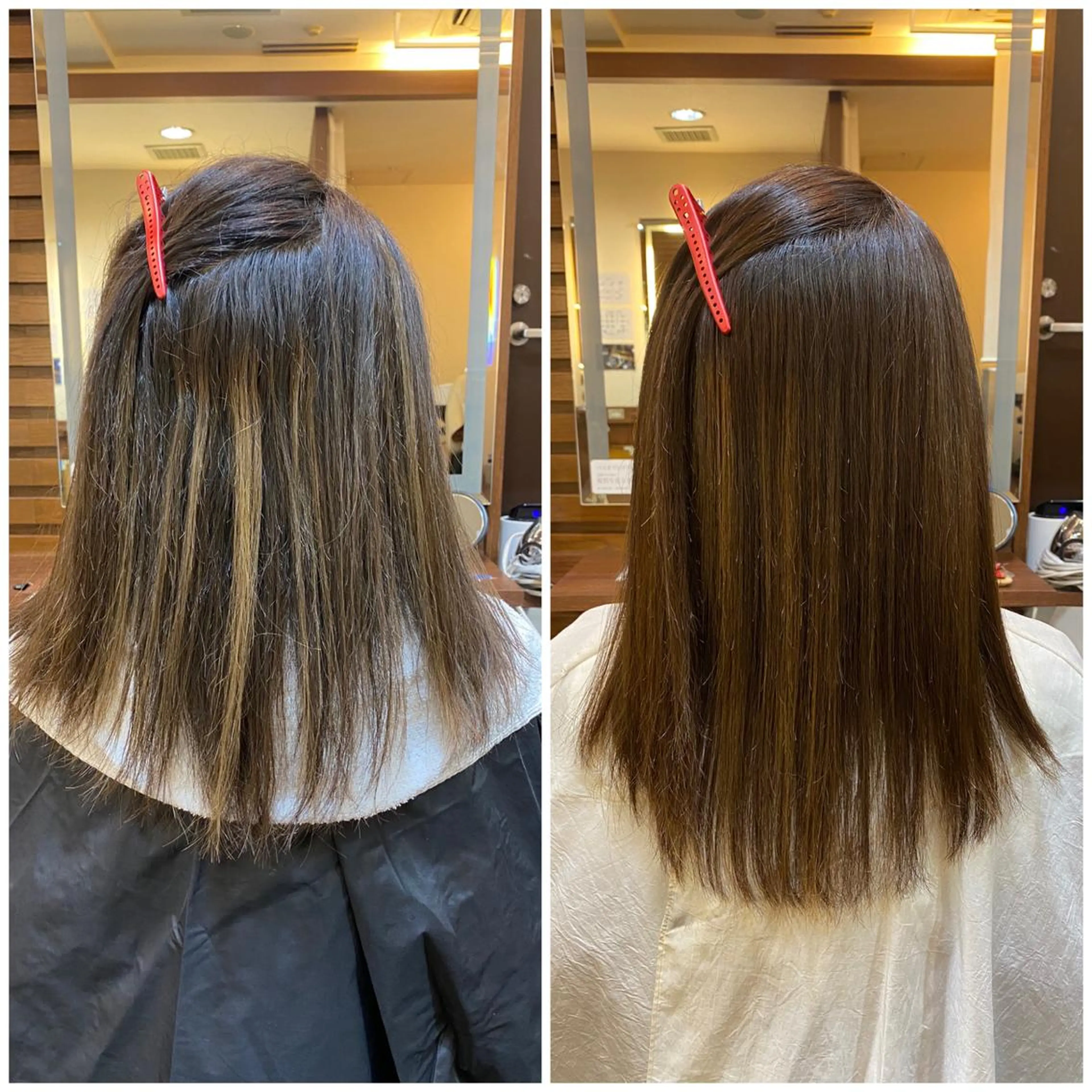 ミディアム カラー カット トリートメント ヘッドスパ 韓国レイヤー/ 顔周り💕田中将吾のヘアスタイル