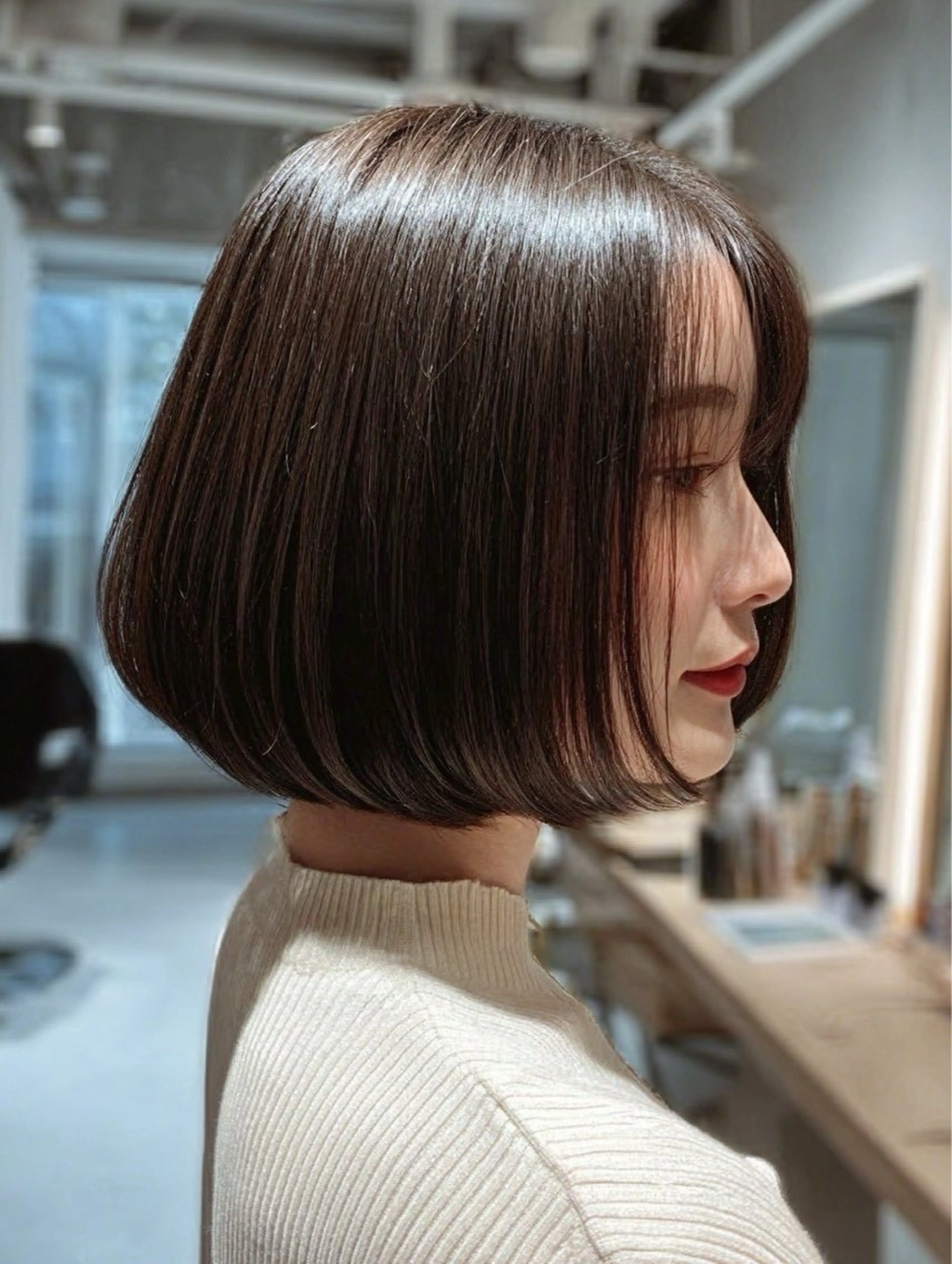 ショート カラー ヘアカラー 絶対可愛い暖色カラー 🌷うる艶🌷結奈✨のヘアスタイル