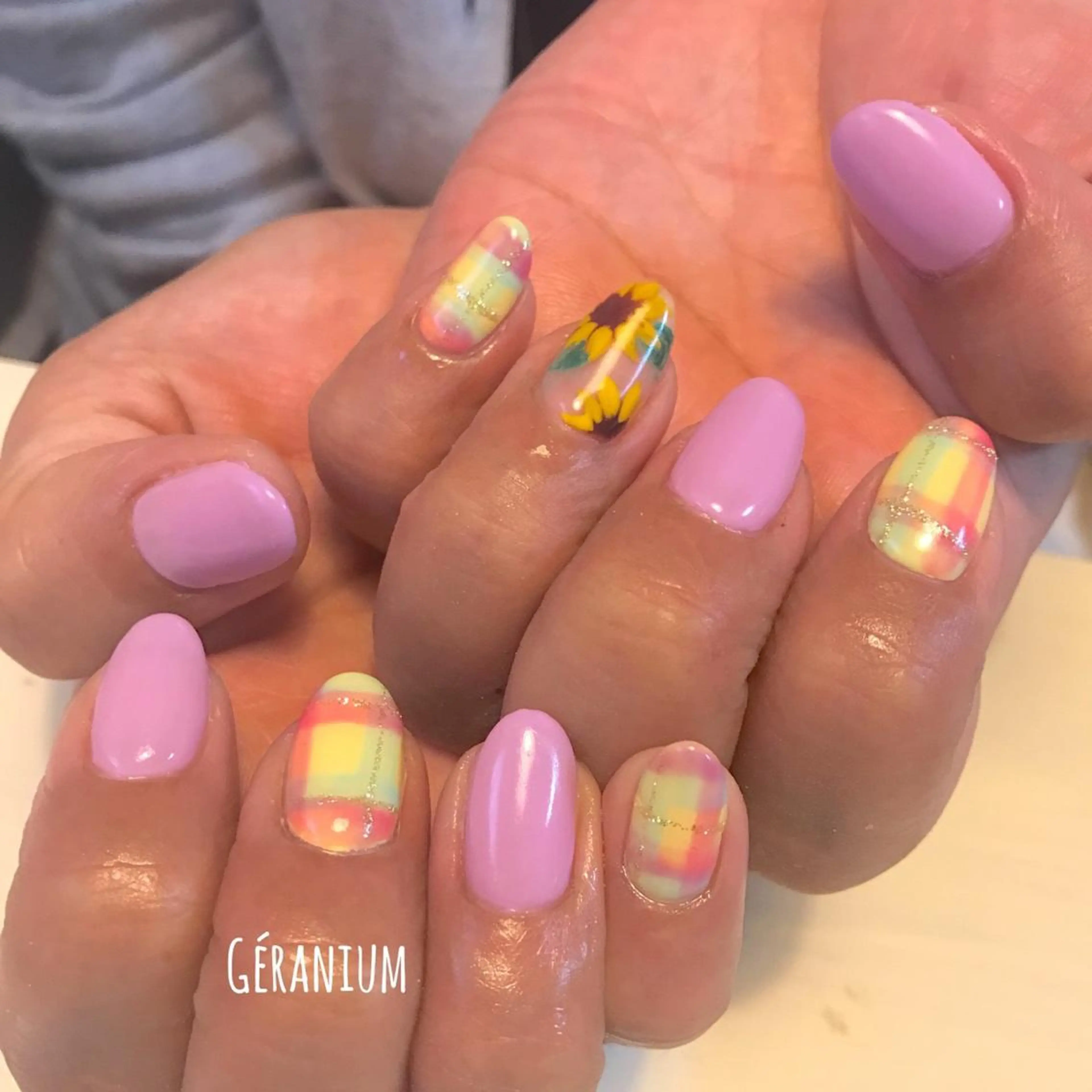 ネイル GéRanium Harukaのネイルデザイン
