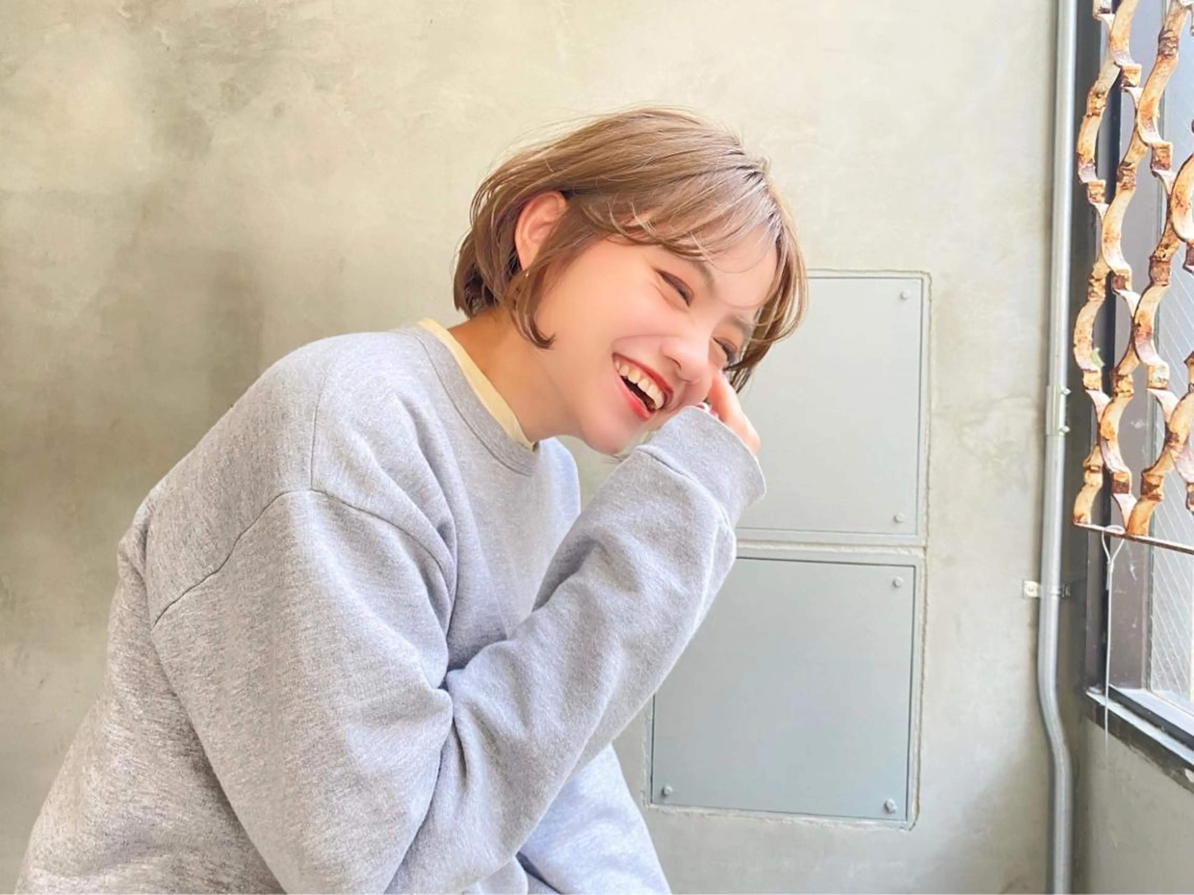 ショート ショートヘア 🏄MUSASHI カラー/レイヤー/のヘアスタイル