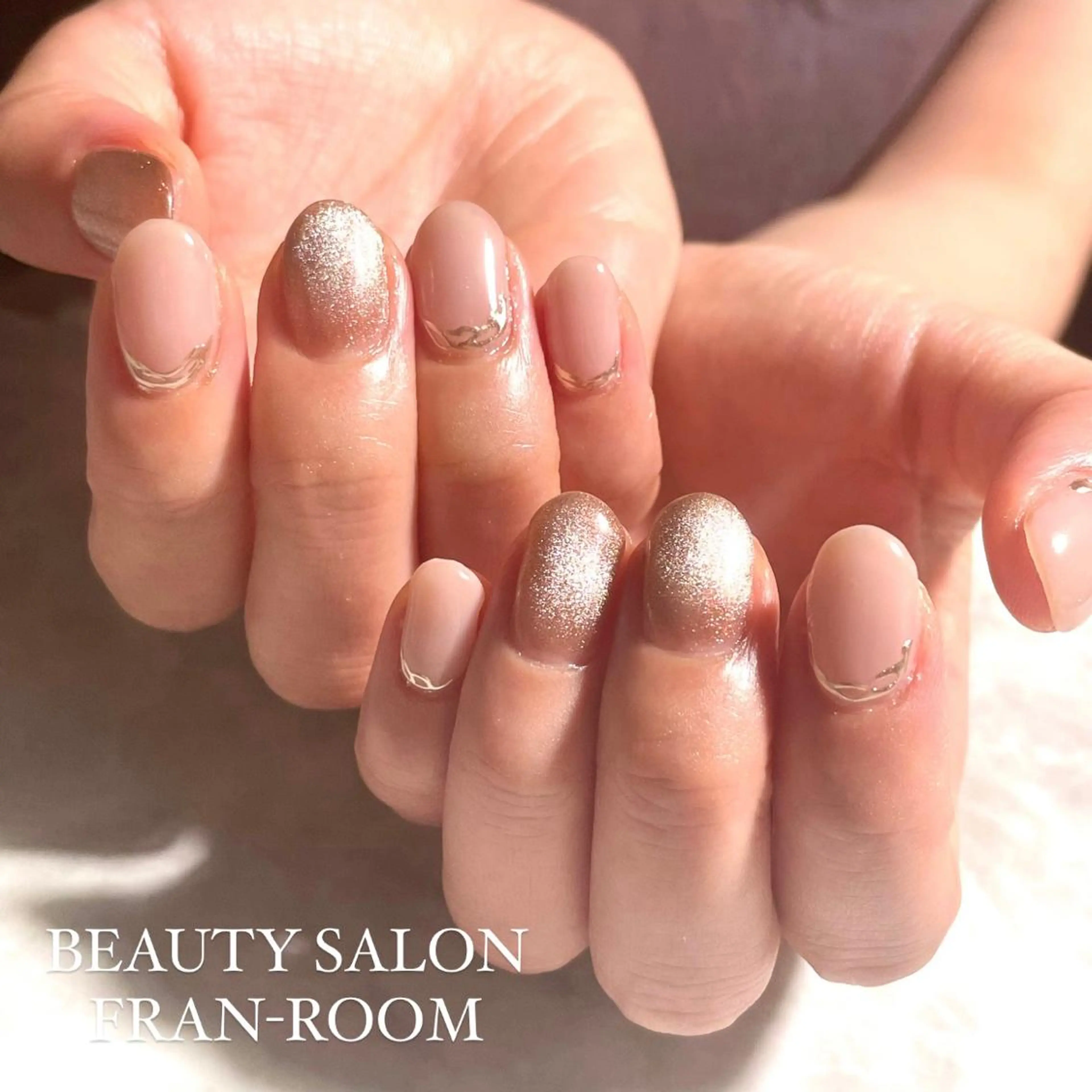ネイル ジェルネイル パラジェル FRAN -ROOMのネイルデザイン