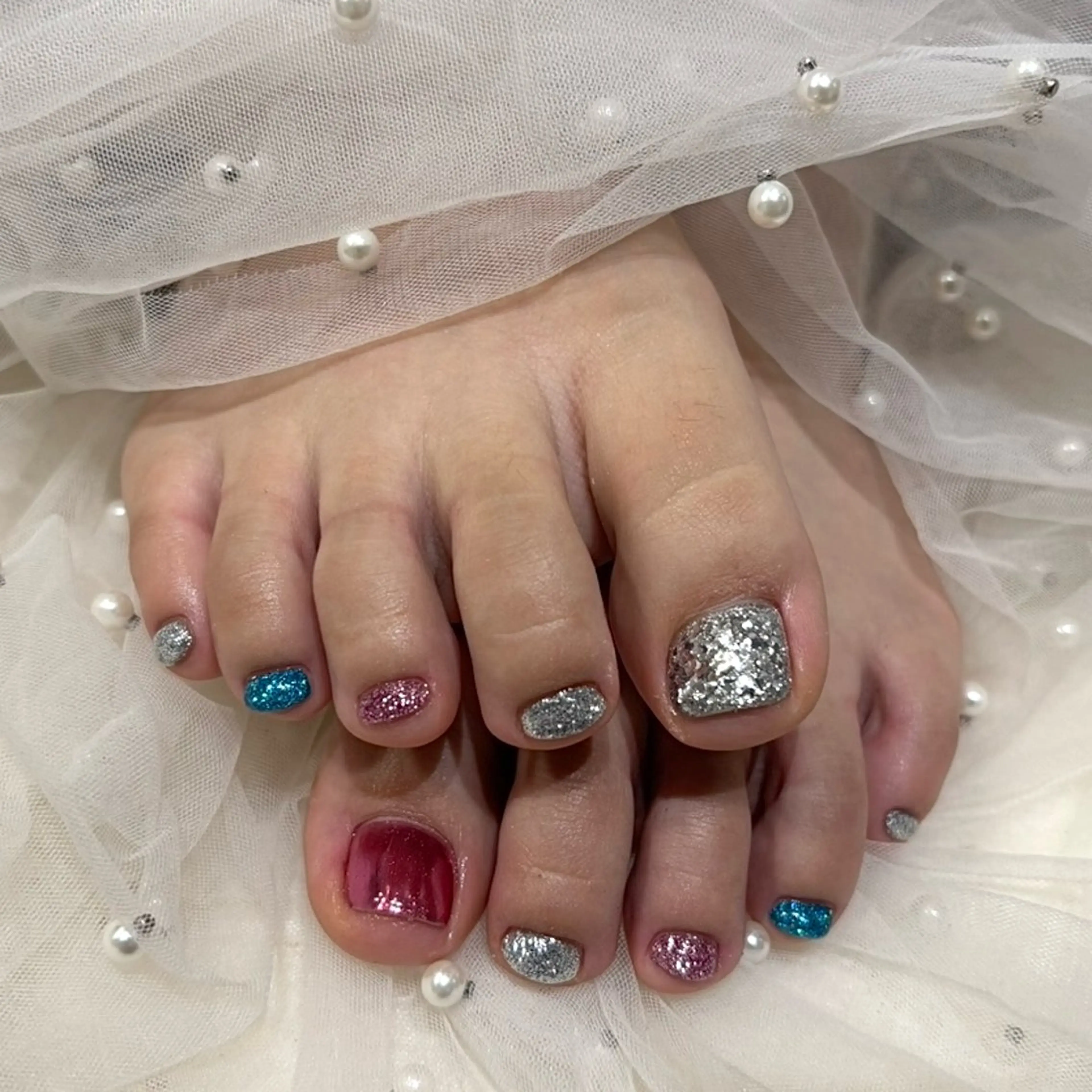 フット4本アートし放題コース✨の写真