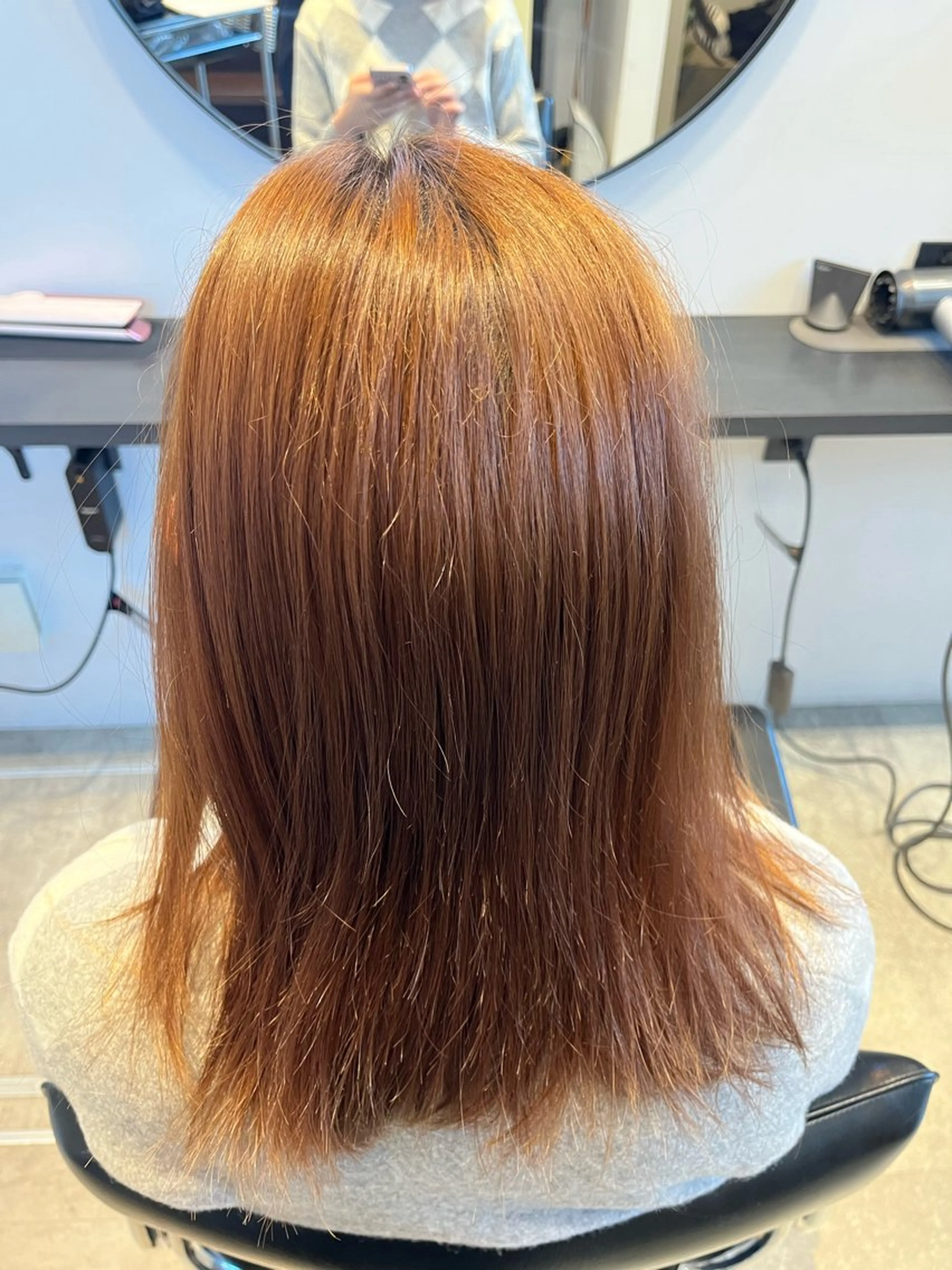 ミディアム 垢抜け/イメチェン color🦩ちあきのヘアスタイル