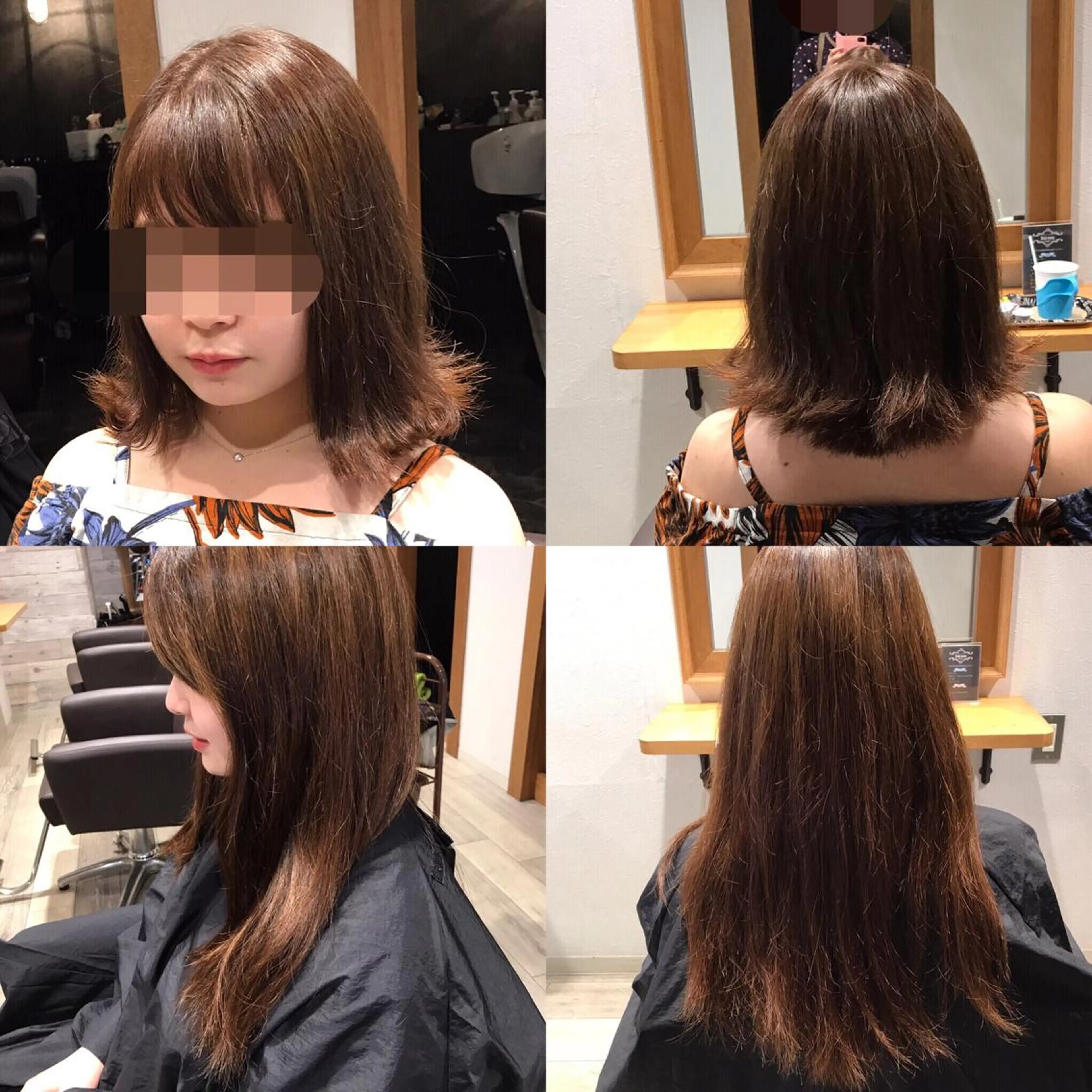 ショート カラー ベージュカラー ミント ミントベージュ 外ハネヘア TELA HAIR 幕張本郷店　千尋のヘアスタイル