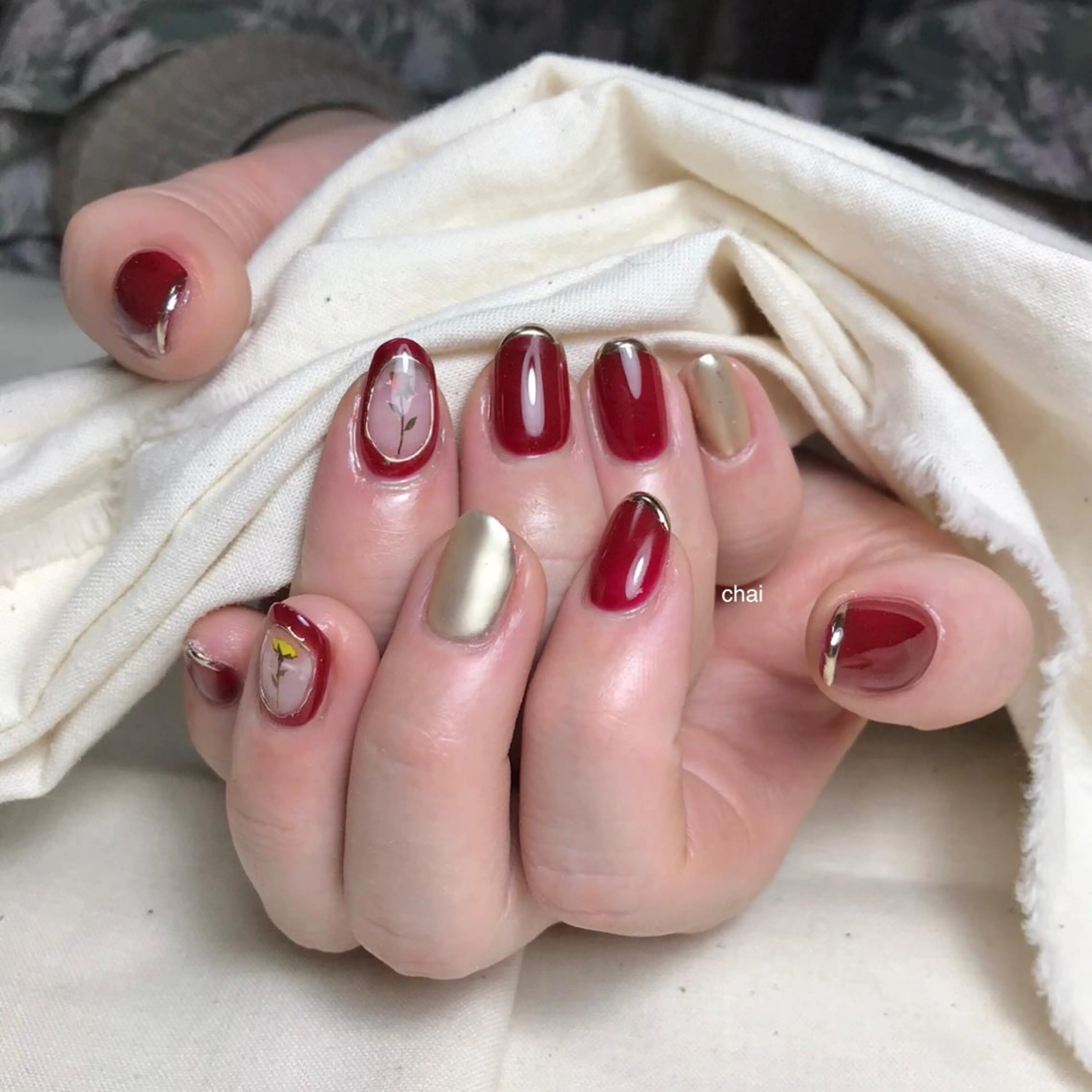 ネイル ハンドネイル 💅chainail _aiのネイルデザイン
