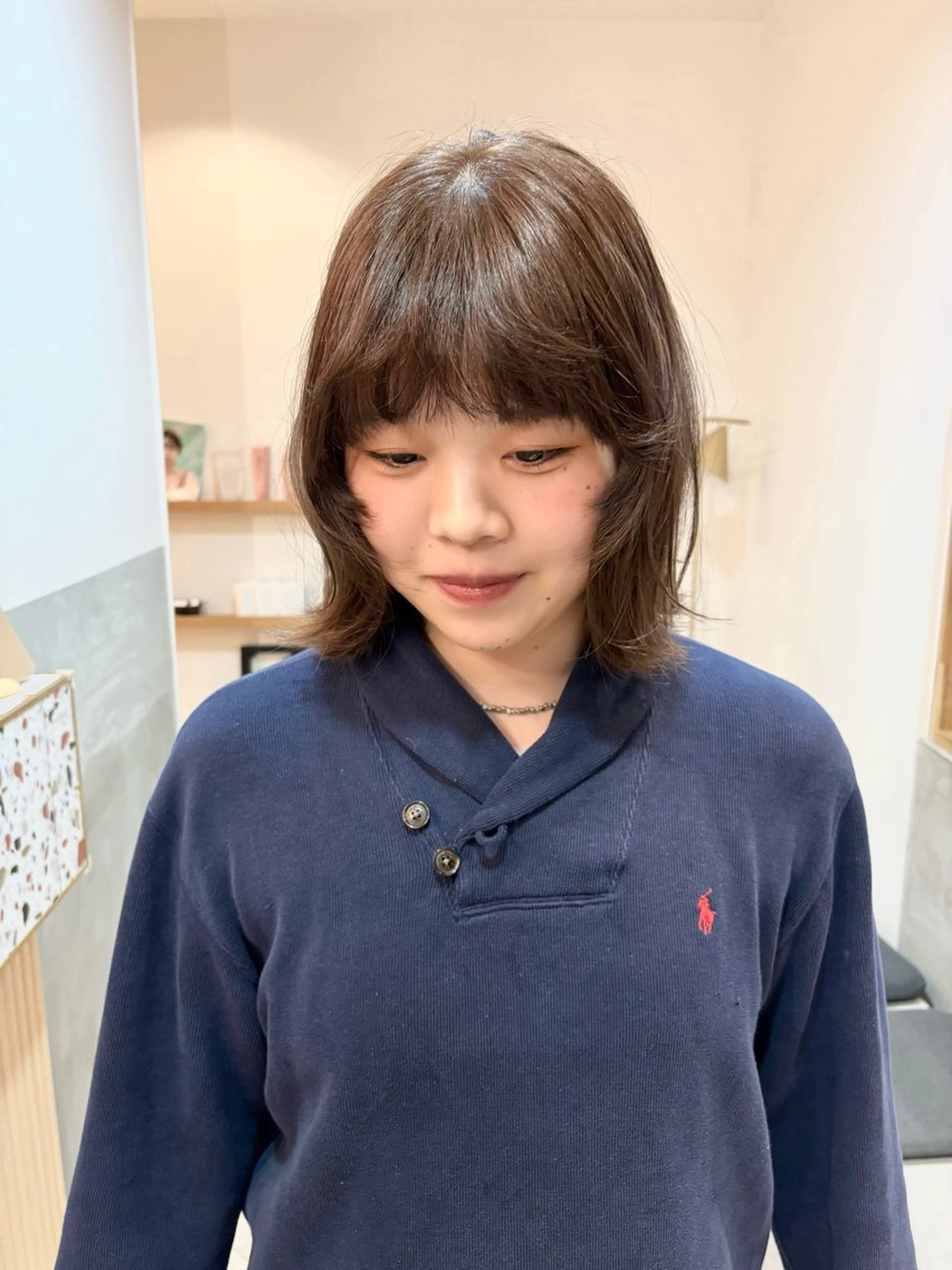 ショート 似合わせ/ベージュ /レイヤー/りほ🤍のヘアスタイル