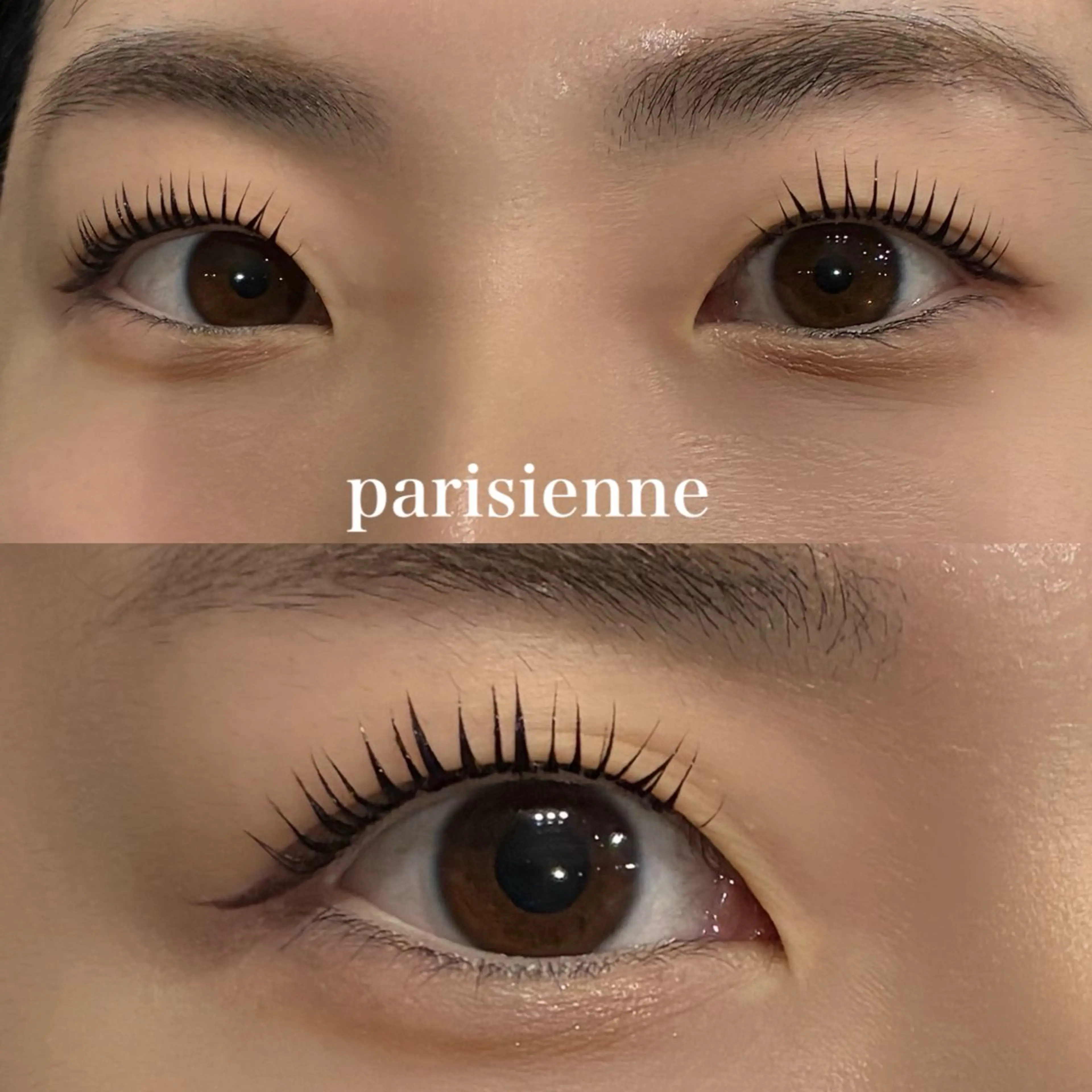 マツエク・マツパ アイブロウ&マツパ カラーモデルまなみのヘアスタイル