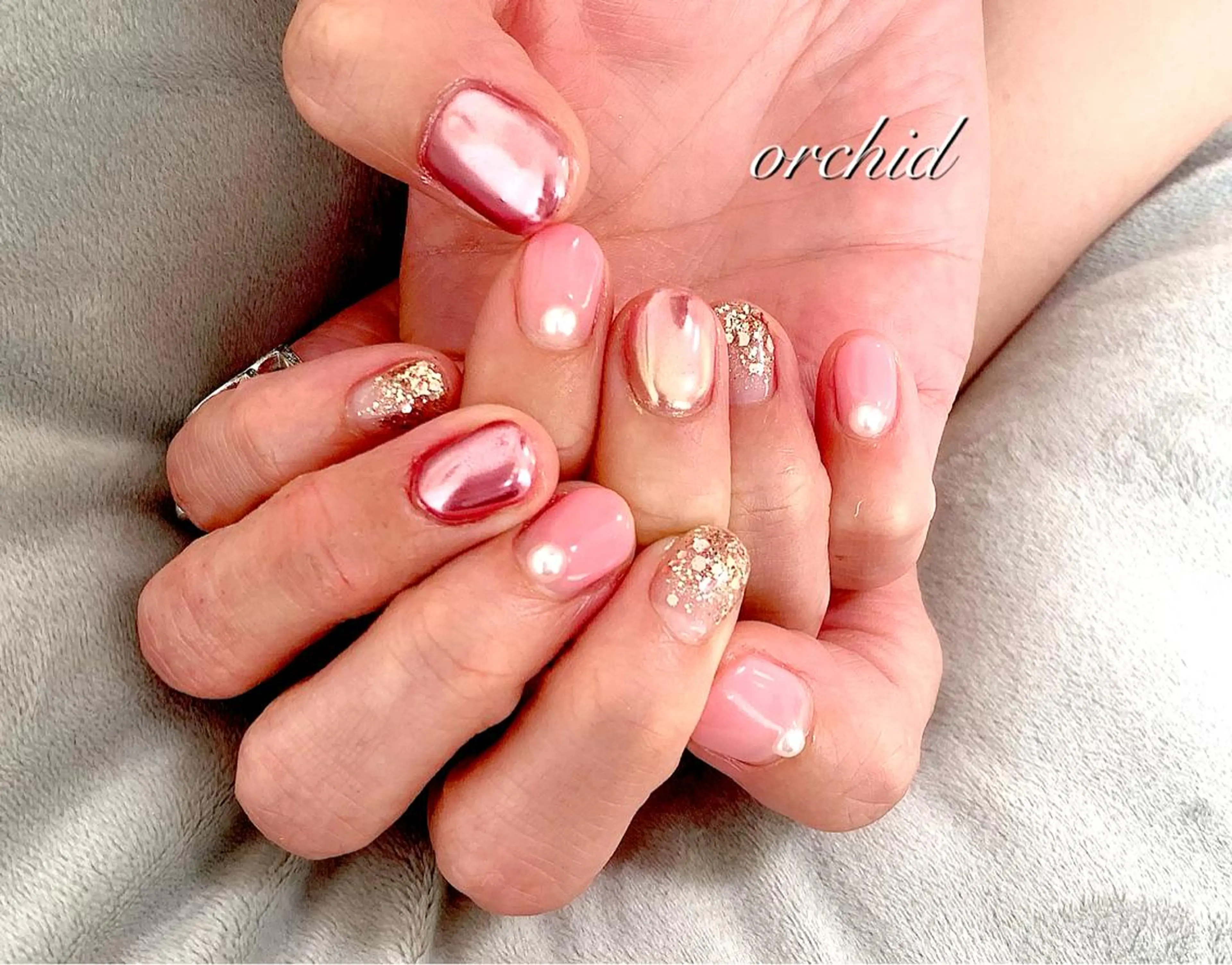 ネイル orchid ♡オーキッドのネイルデザイン