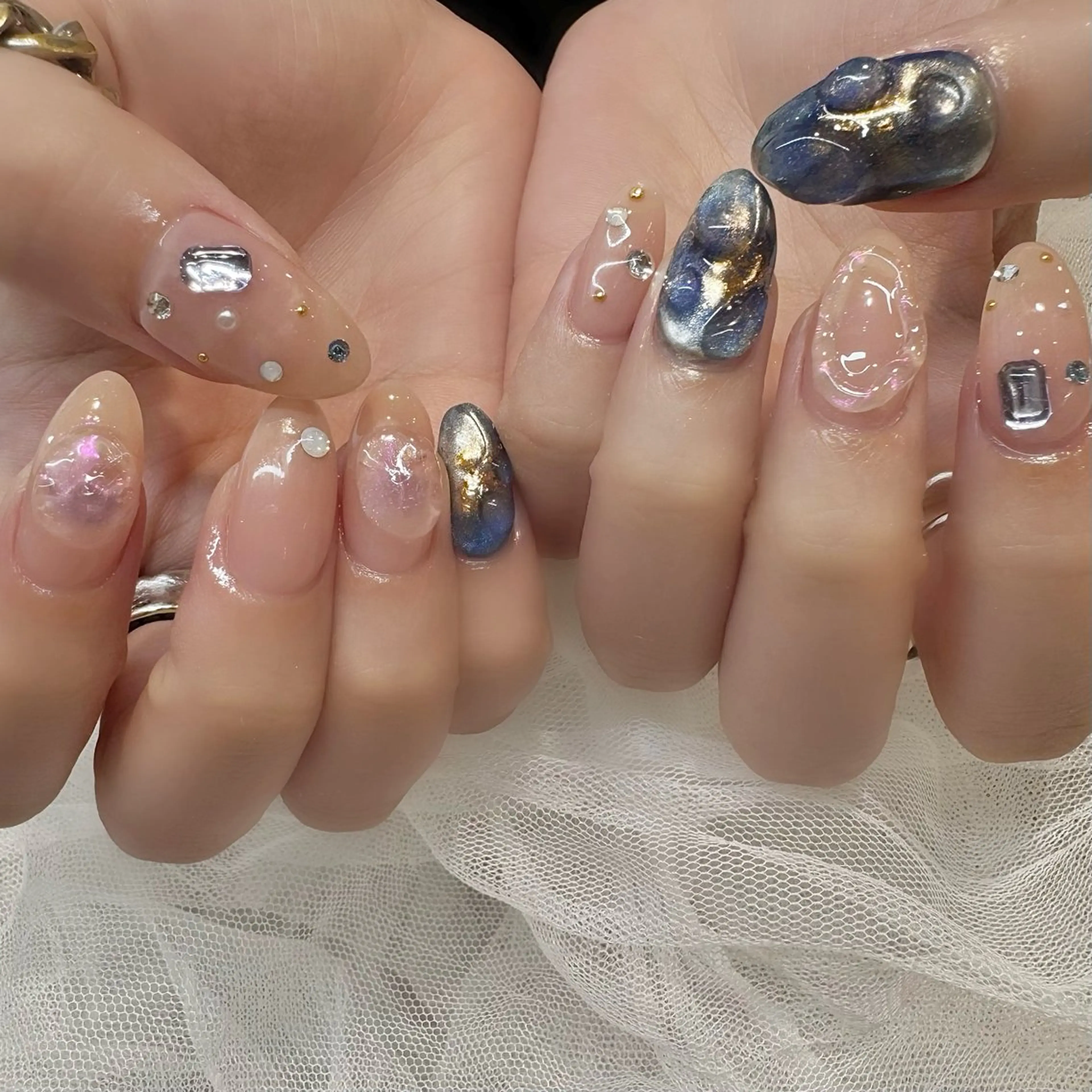 ネイル ハンドネイル 新井 ひなののネイルデザイン