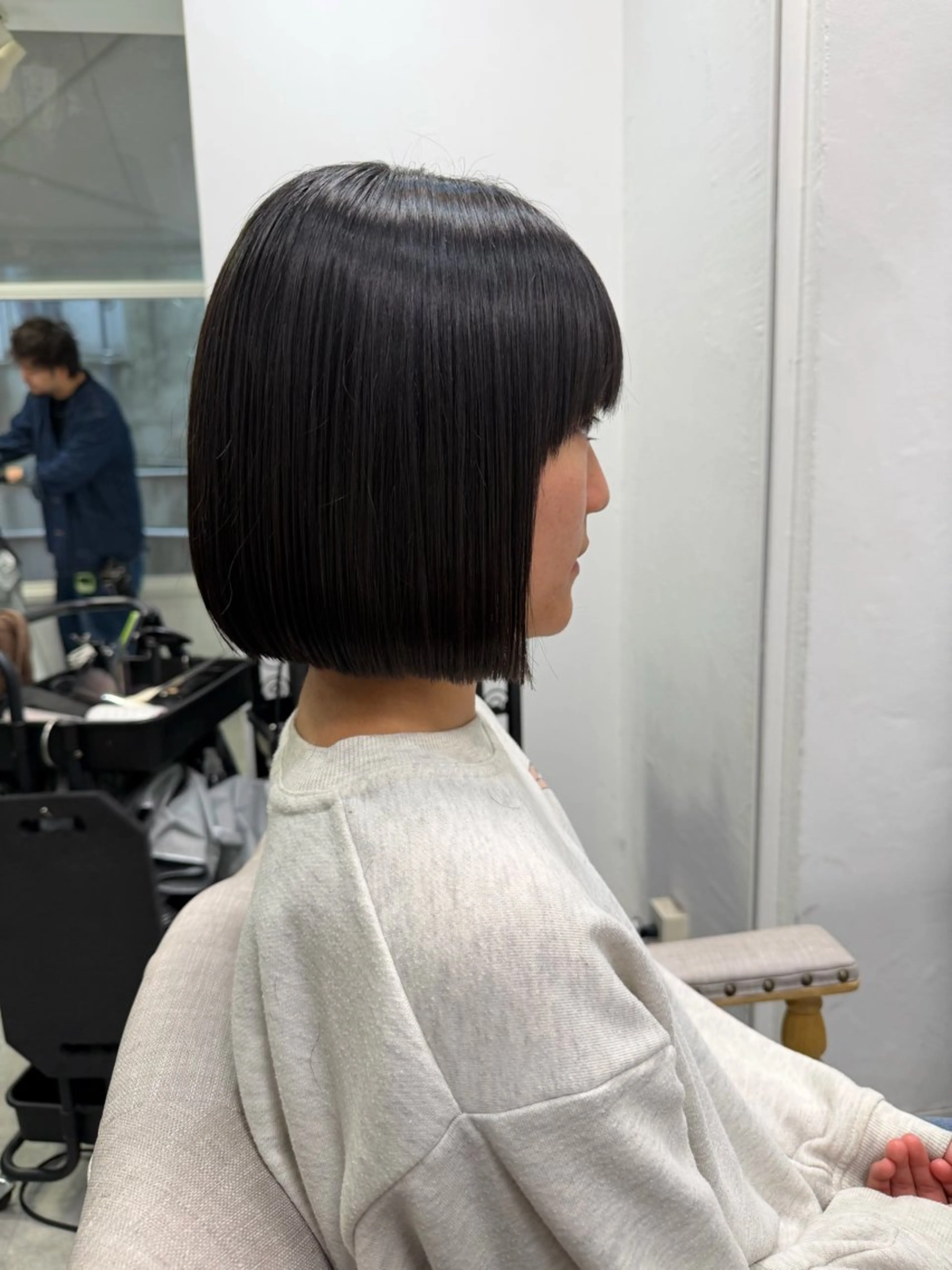 ショート ボブ 似合わせカット ✨竹下遼也 縮毛矯正/レイヤー✨のヘアスタイル
