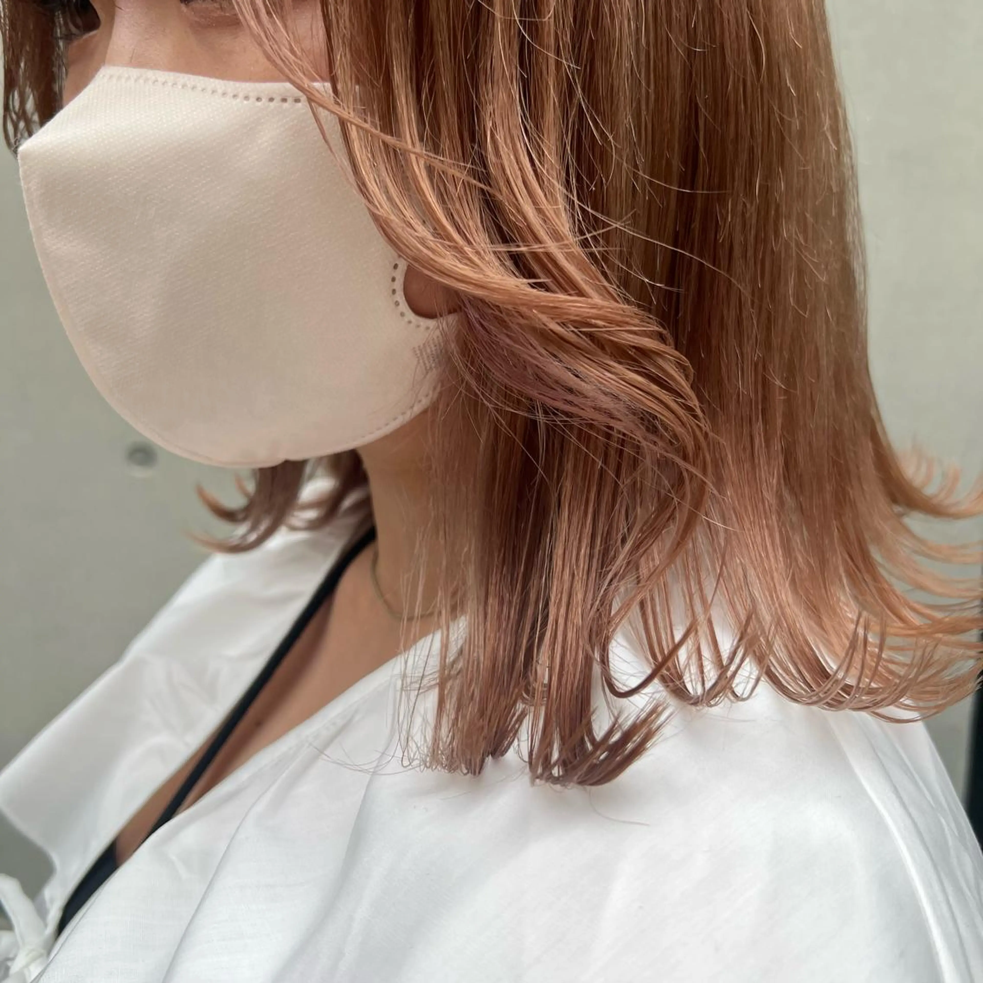 カラー ベージュカラー オレンジ オレンジベージュ ヘアカラー トリートメント インナーカラー♡ Nanakoのヘアスタイル