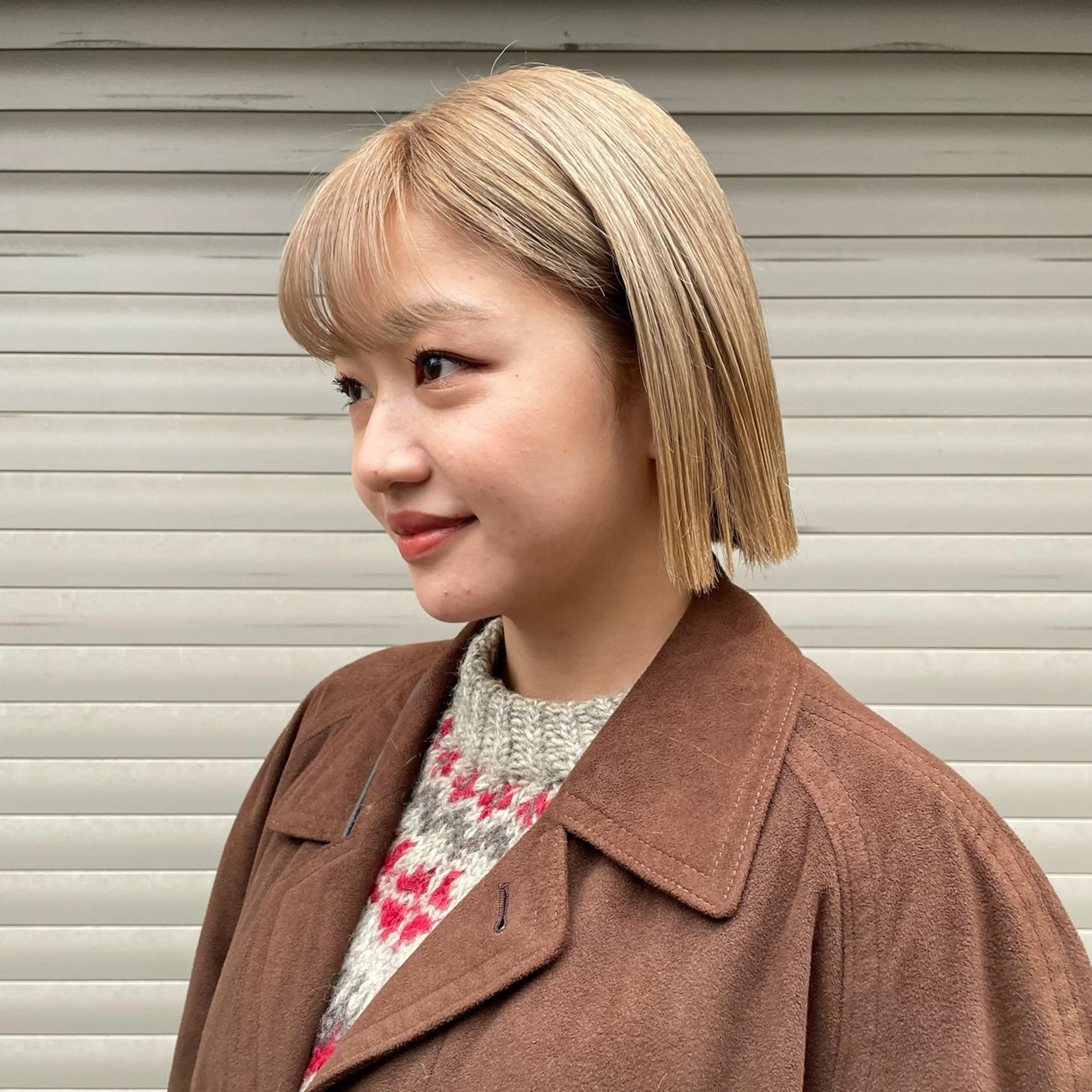 ショート カラー ブリーチ ブロンド ハイトーンカラー ブリーチ/レイヤー 💙ayame💙のヘアスタイル