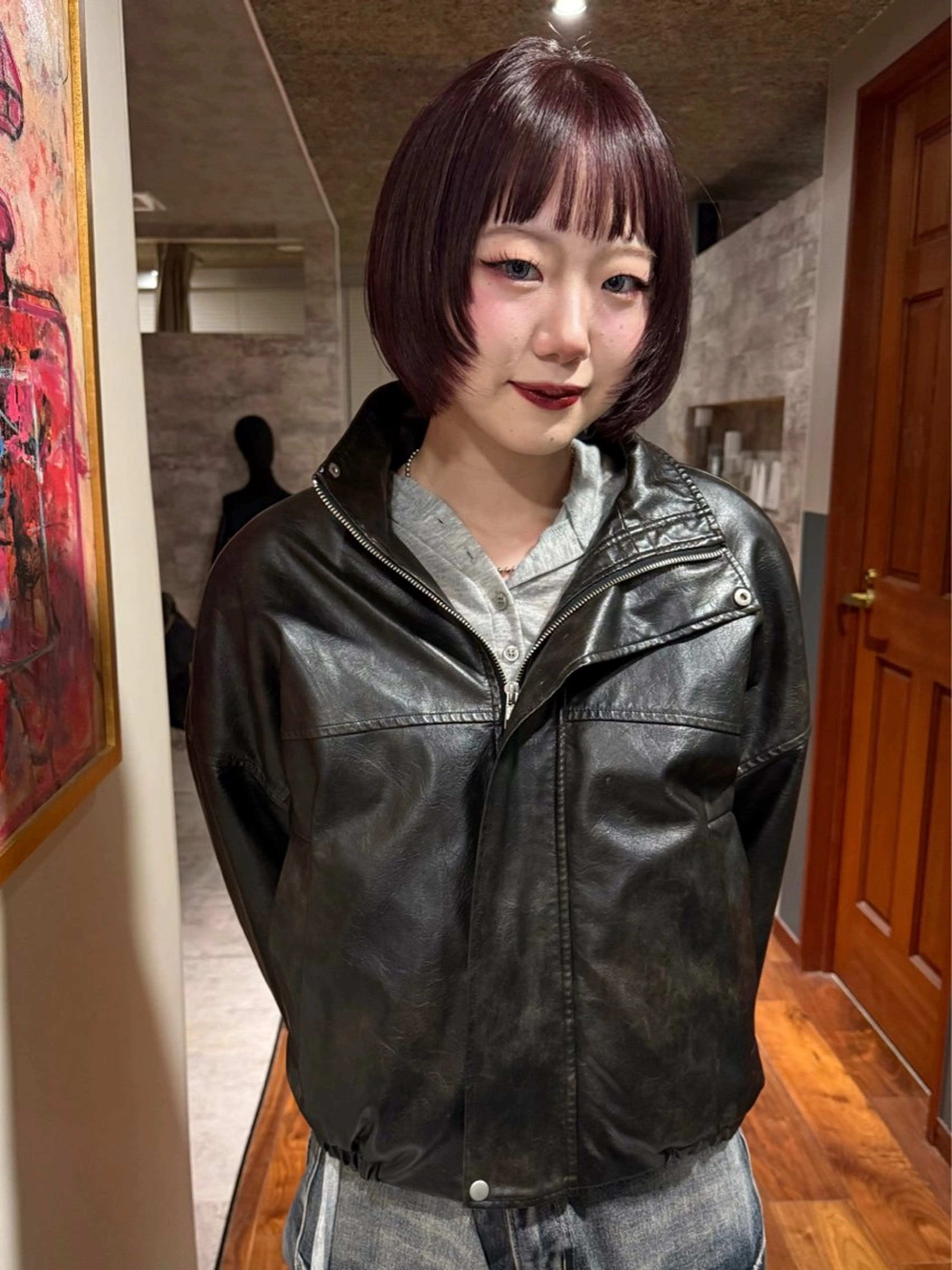 ショート カラー カット ヘアカラー トリートメント mai / linoah˚✧のヘアスタイル