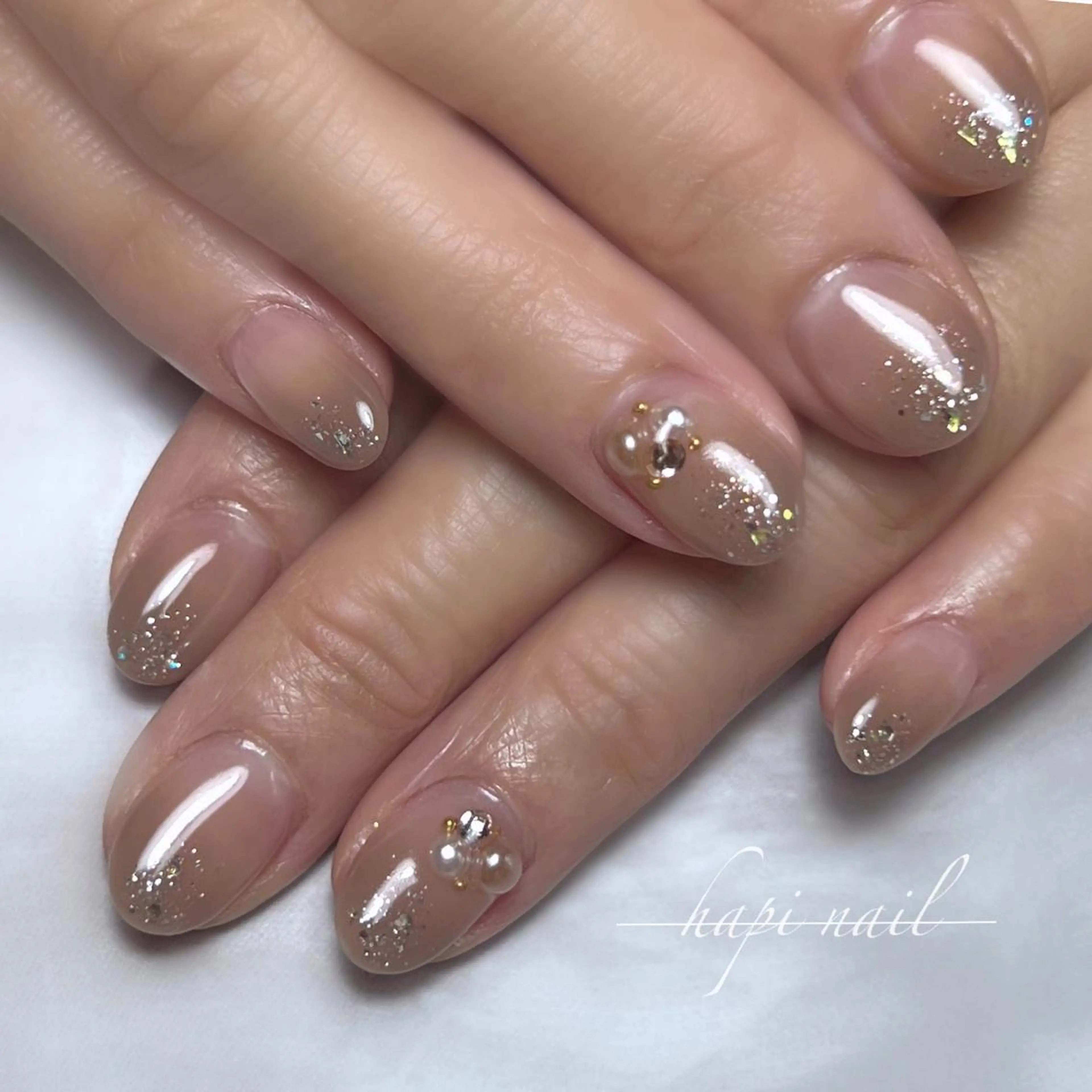 ネイル 【爪の育成専門】深爪・むしり癖・丸い爪・ガサガサなど　　Rio nail所属・Rio nail まなみのネイルデザイン