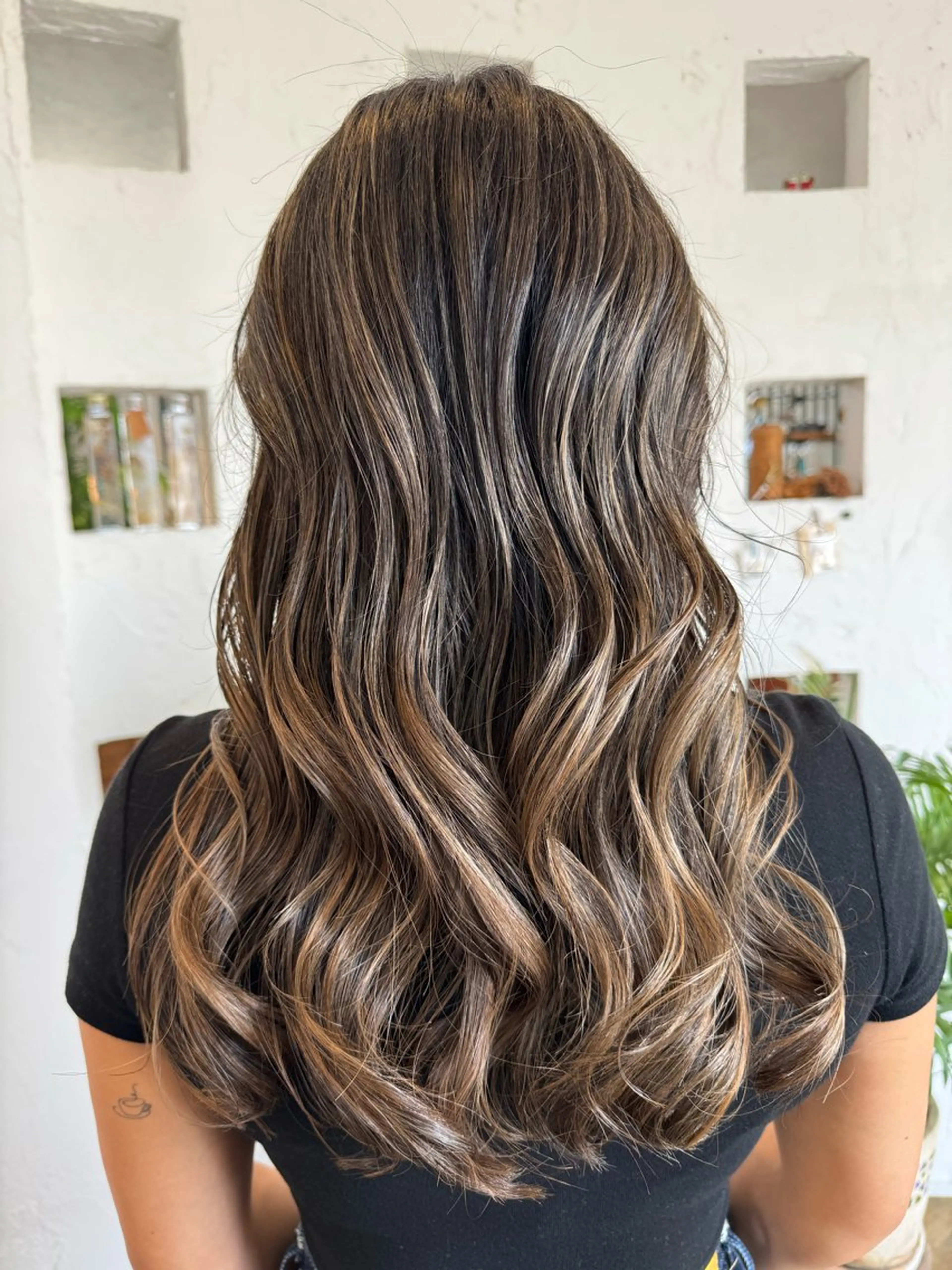 ロング カラー ヘアカラー 🌸小掛🌸 豊橋外国人風カラーのヘアスタイル