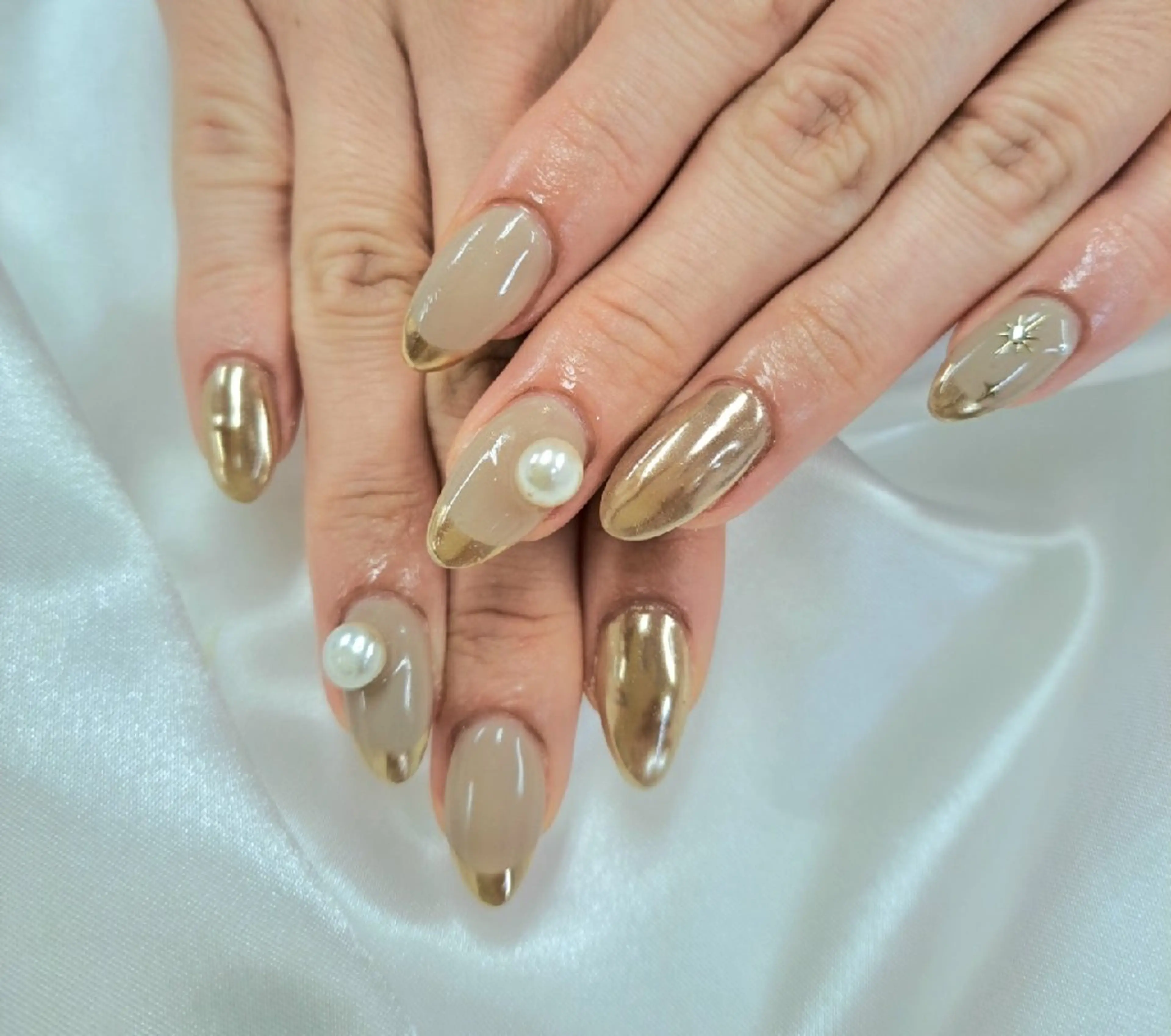 ネイル スカルプネイル ハンドネイル Nail 🌱TSUBASAのネイルデザイン