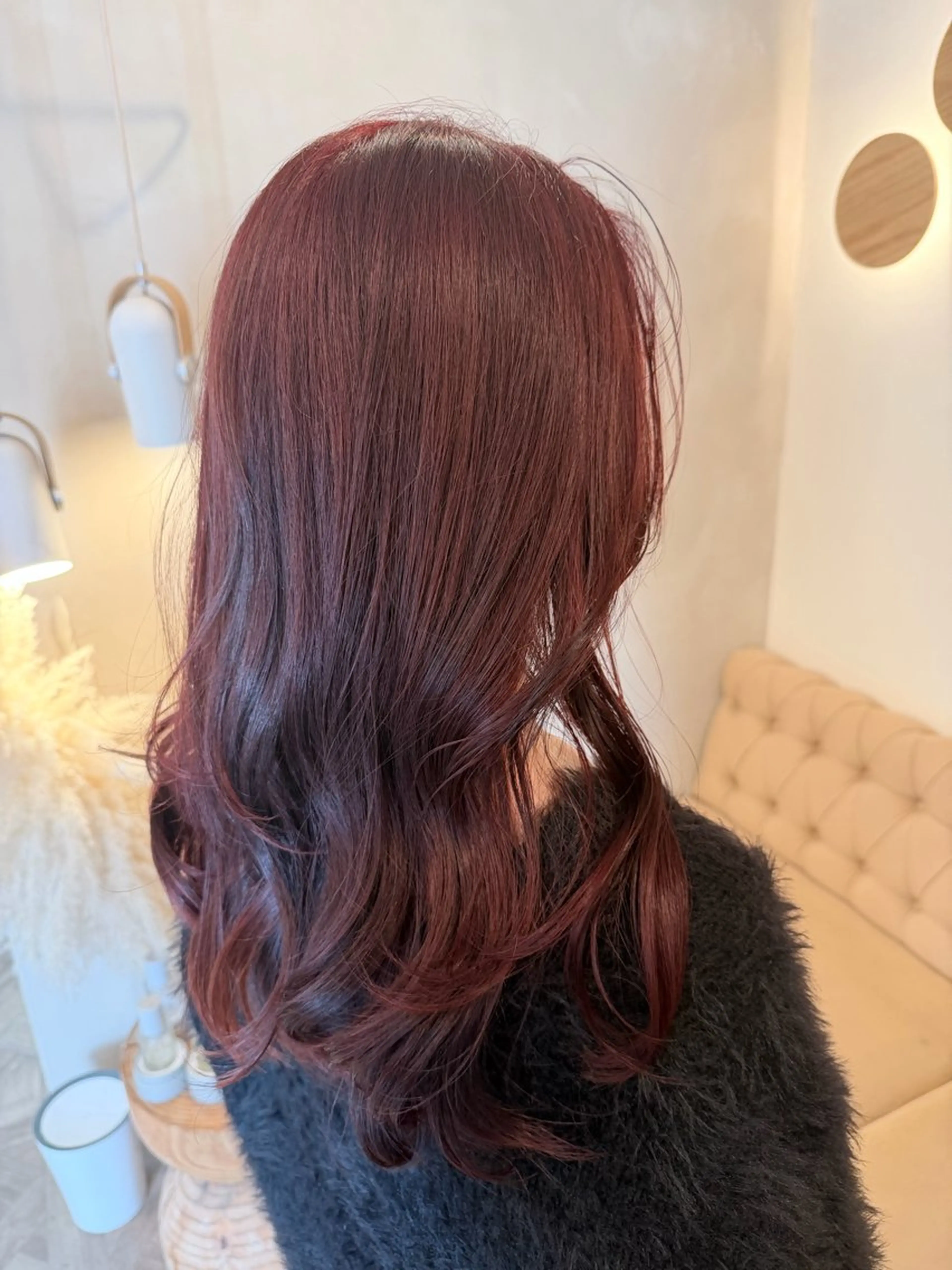 ロング カット ヘアカラー トリートメント 草野ゆずき⌇縮毛矯正 ⌇Wカラー⌇レイヤーのヘアスタイル