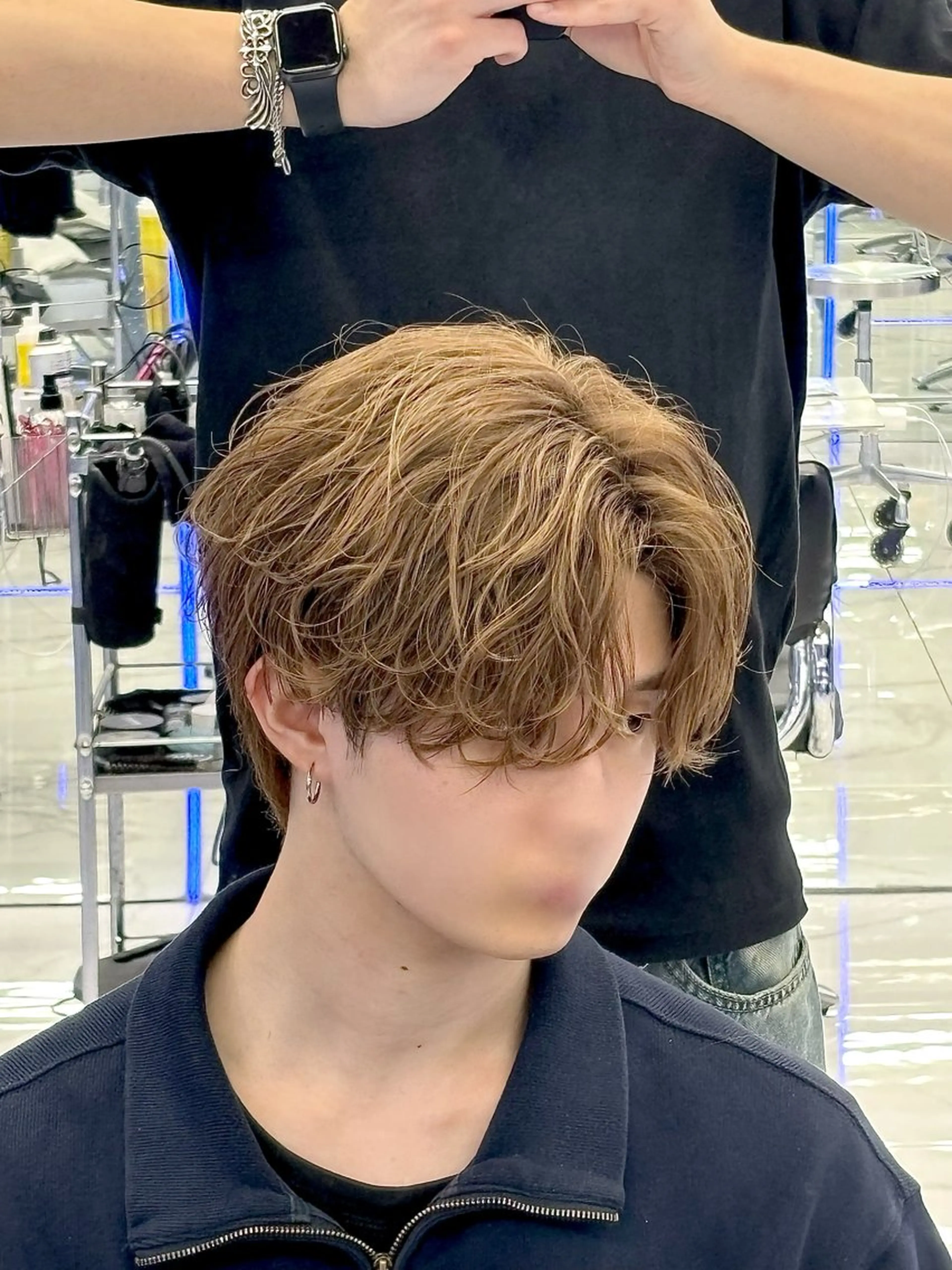 カット＋シャドウパーマの写真