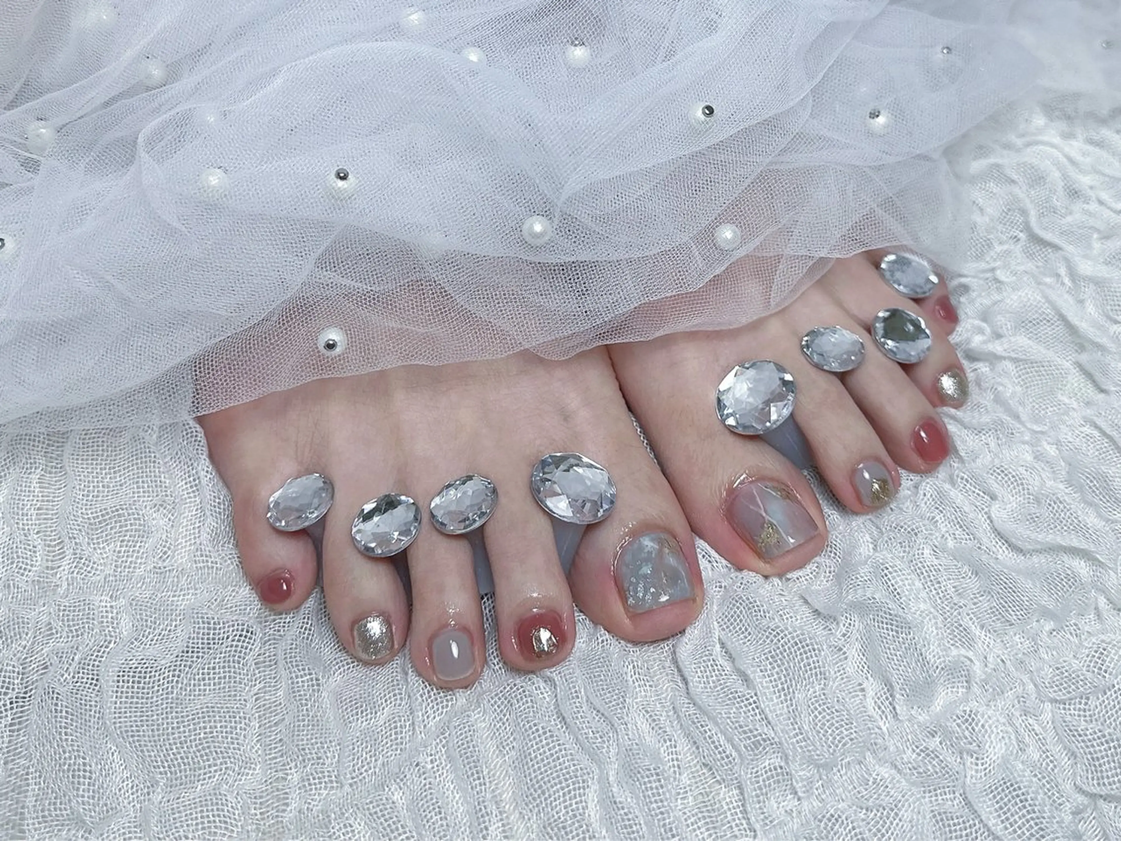 ネイル 【Eclat ｴｸﾗ】nail＆beauty所属・Eclat〔ｴｸﾗ〕 MOEKA𝜗𝜚*のネイルデザイン