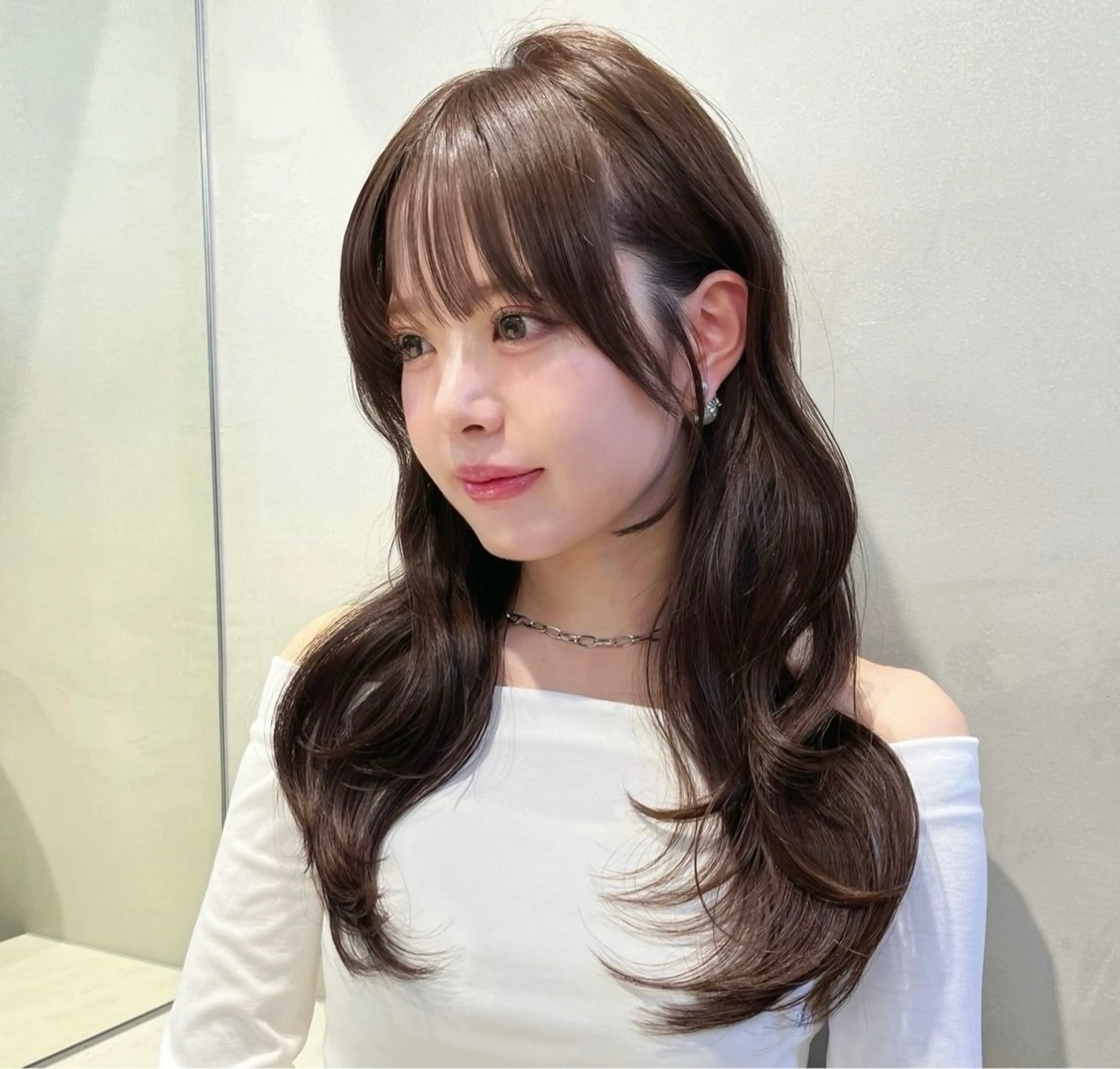 ロング レイヤーカット ♥️似合わせボブ/ 縮毛矯正/大和田拓夢のヘアスタイル