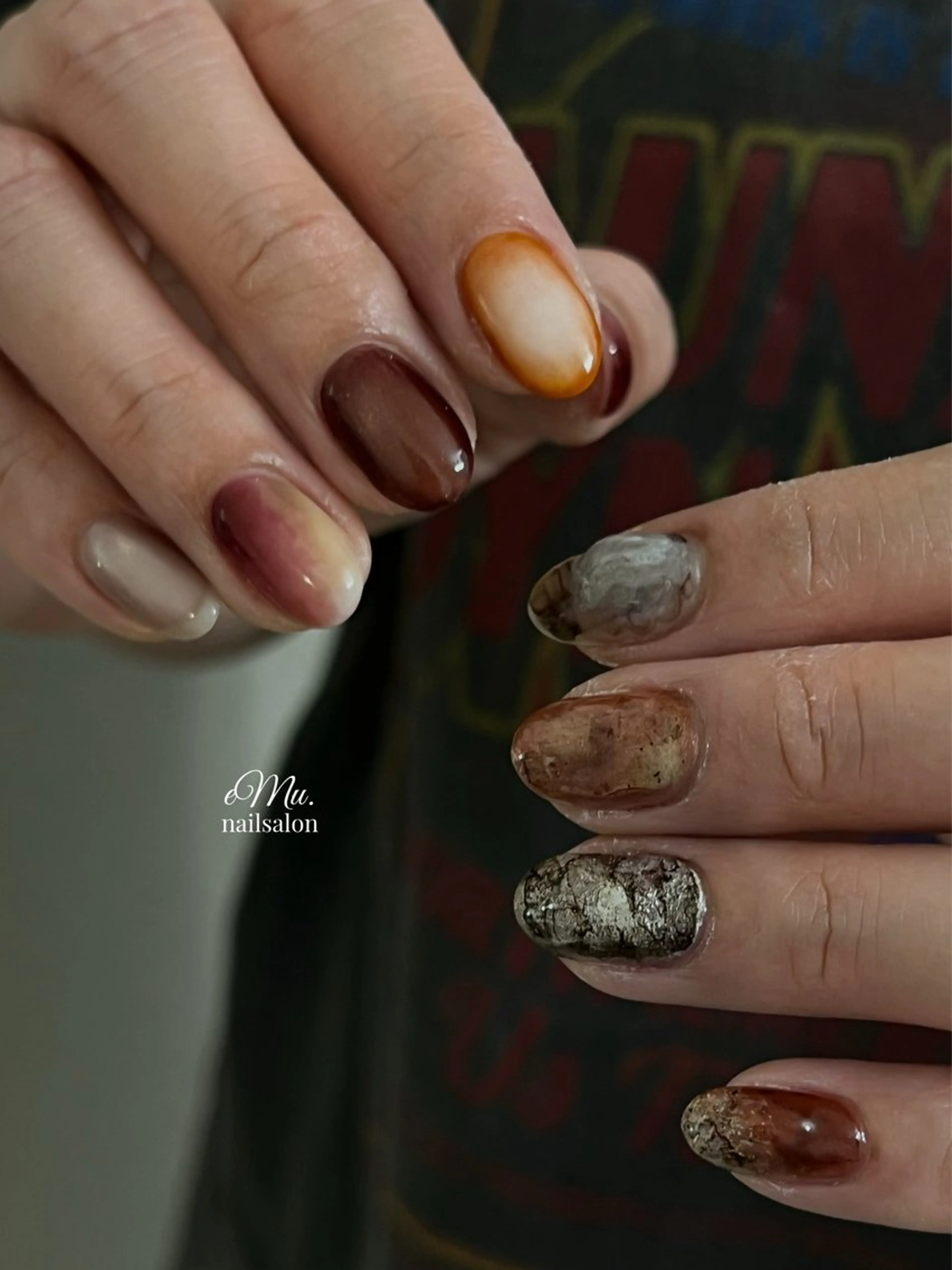 ネイル ハンドネイル nailsalon eMu.所属・eMu. Manamiのネイルデザイン