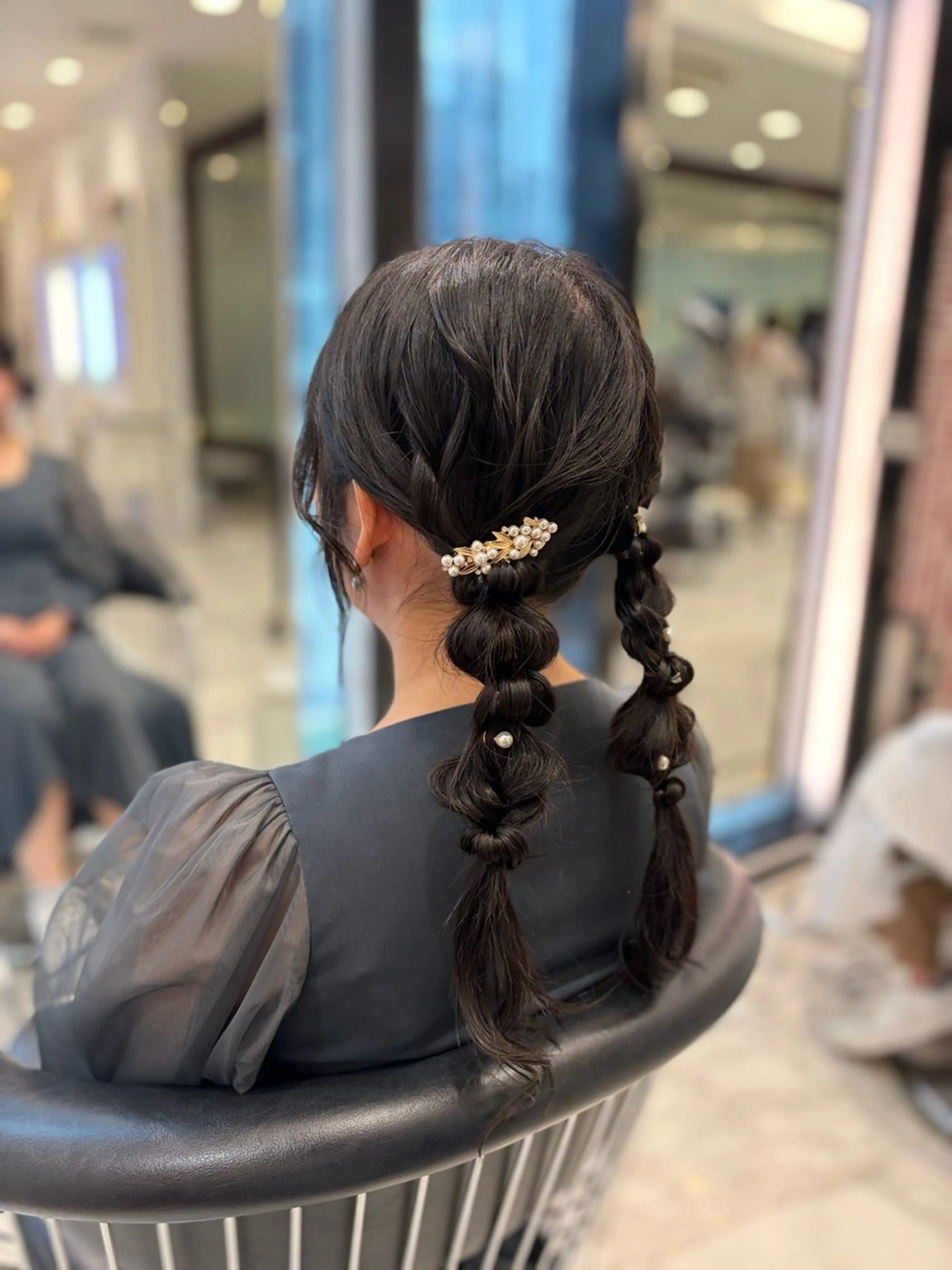 ヘアアレンジ 結婚式・ブライダル ヘアセット 🌸銀座No.1パー マ🌸いでいあやのヘアスタイル