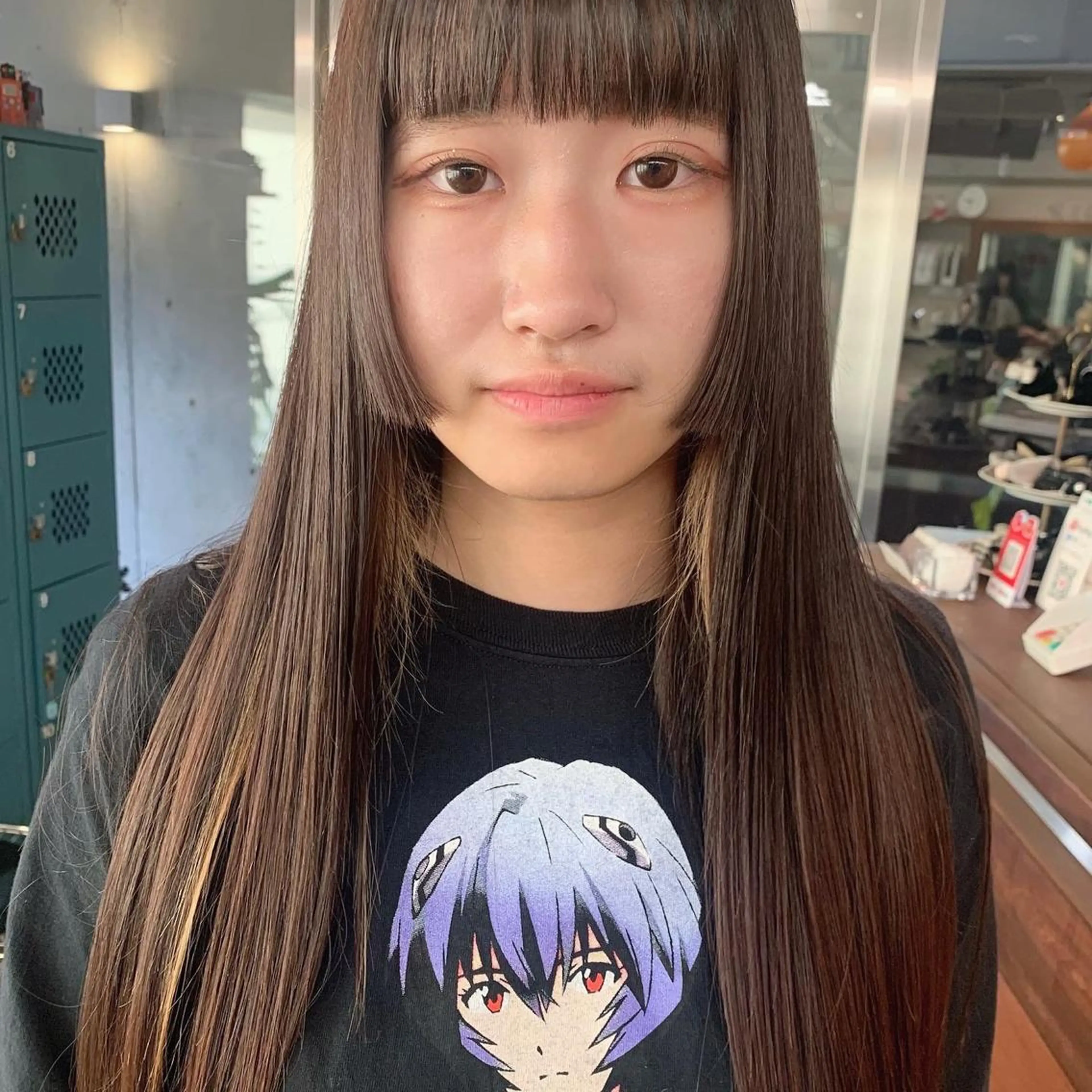 ロング カット 土屋かすみ✁︎. ꙳ 姫カットのヘアスタイル