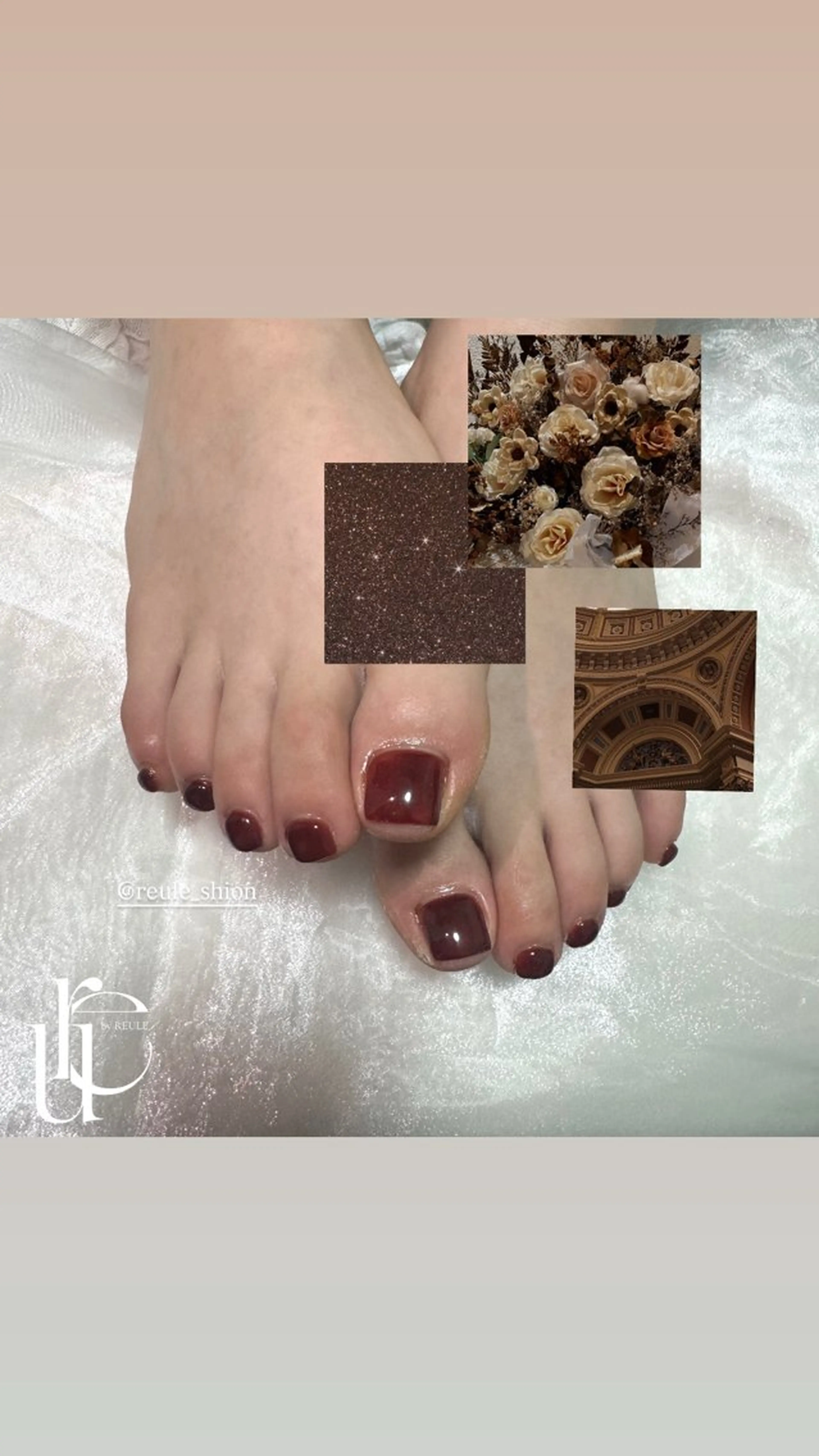 ネイル フットネイル NAILREULE shionのネイルデザイン