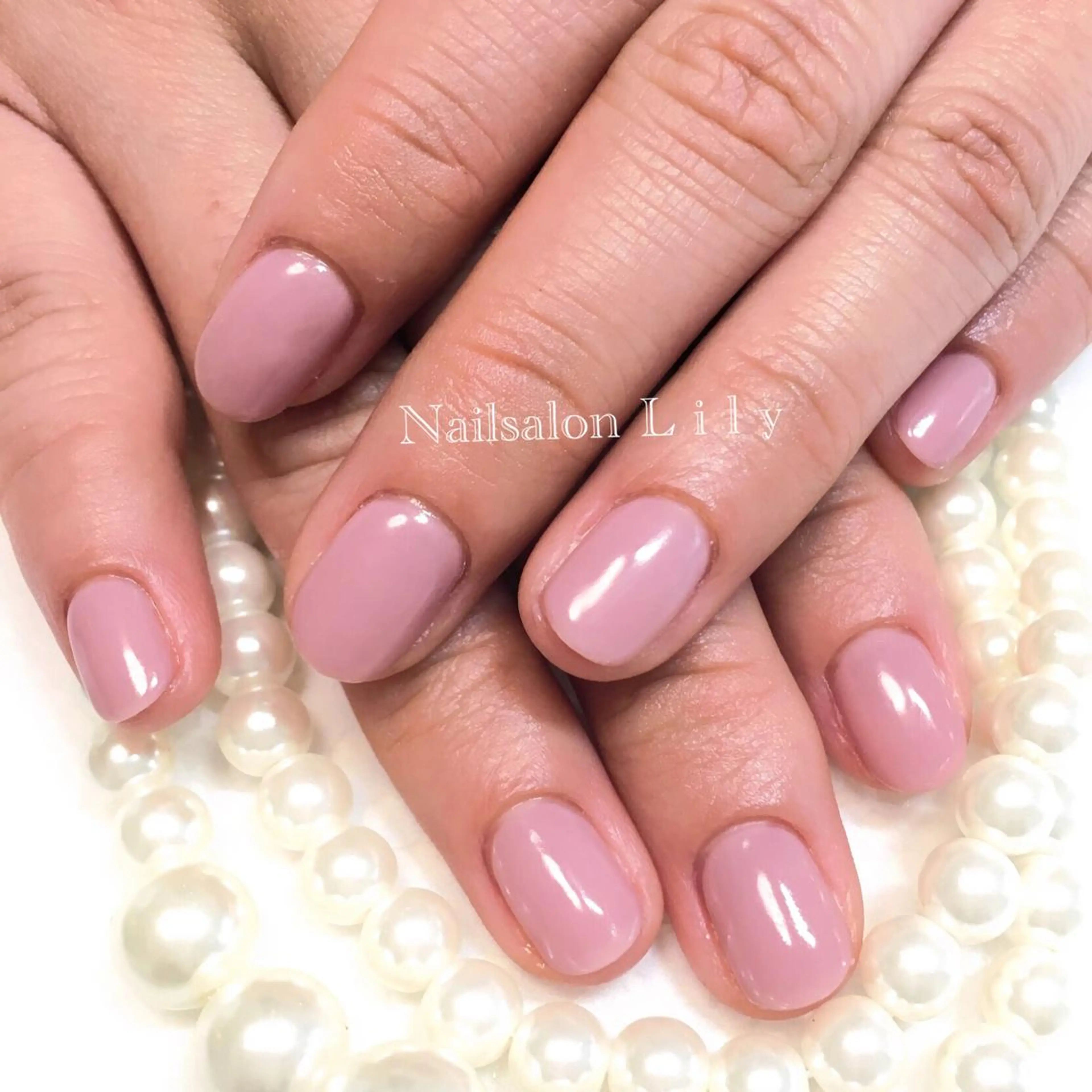 ネイル ピンク 春ネイル Lily*nail 🌻Mii🌻のネイルデザイン