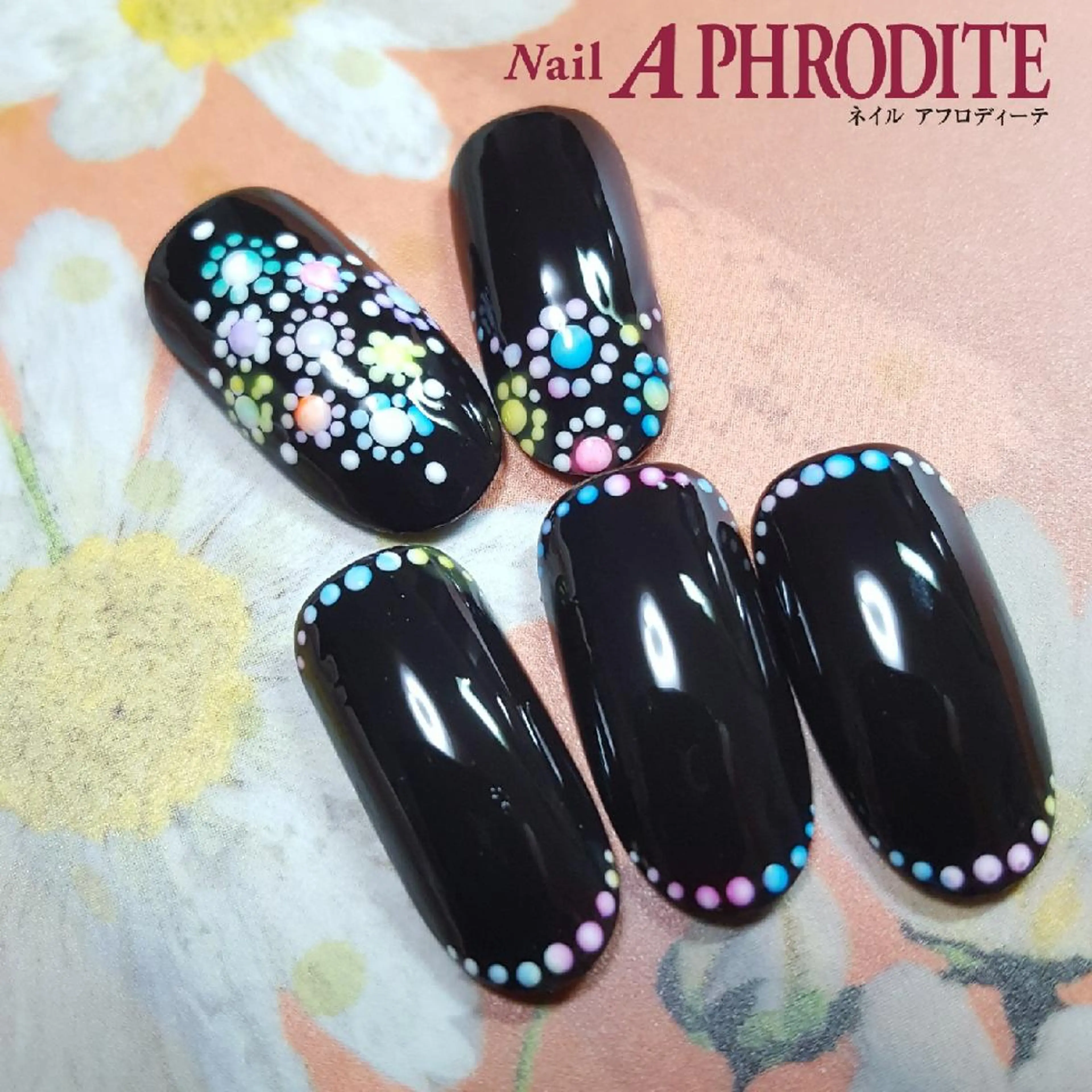 ネイル フラワーネイル Nail  Aphroditeのネイルデザイン