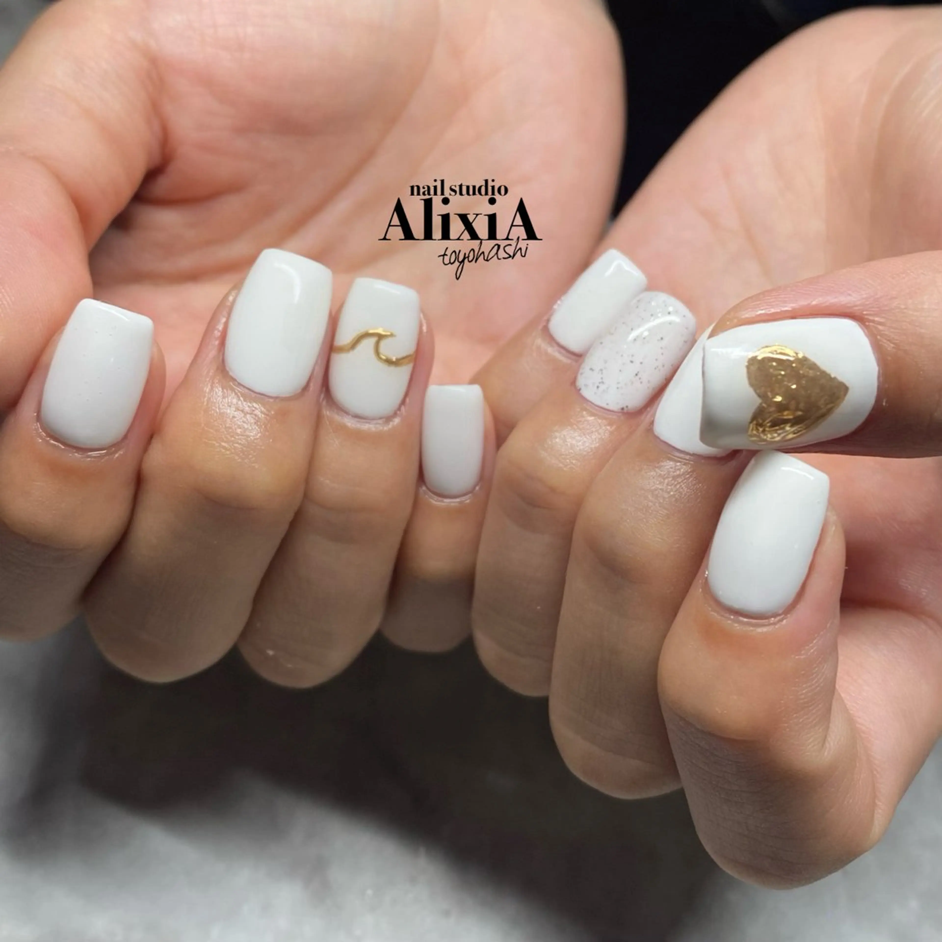 ネイル ハンドネイル AlixiA ゆみのネイルデザイン