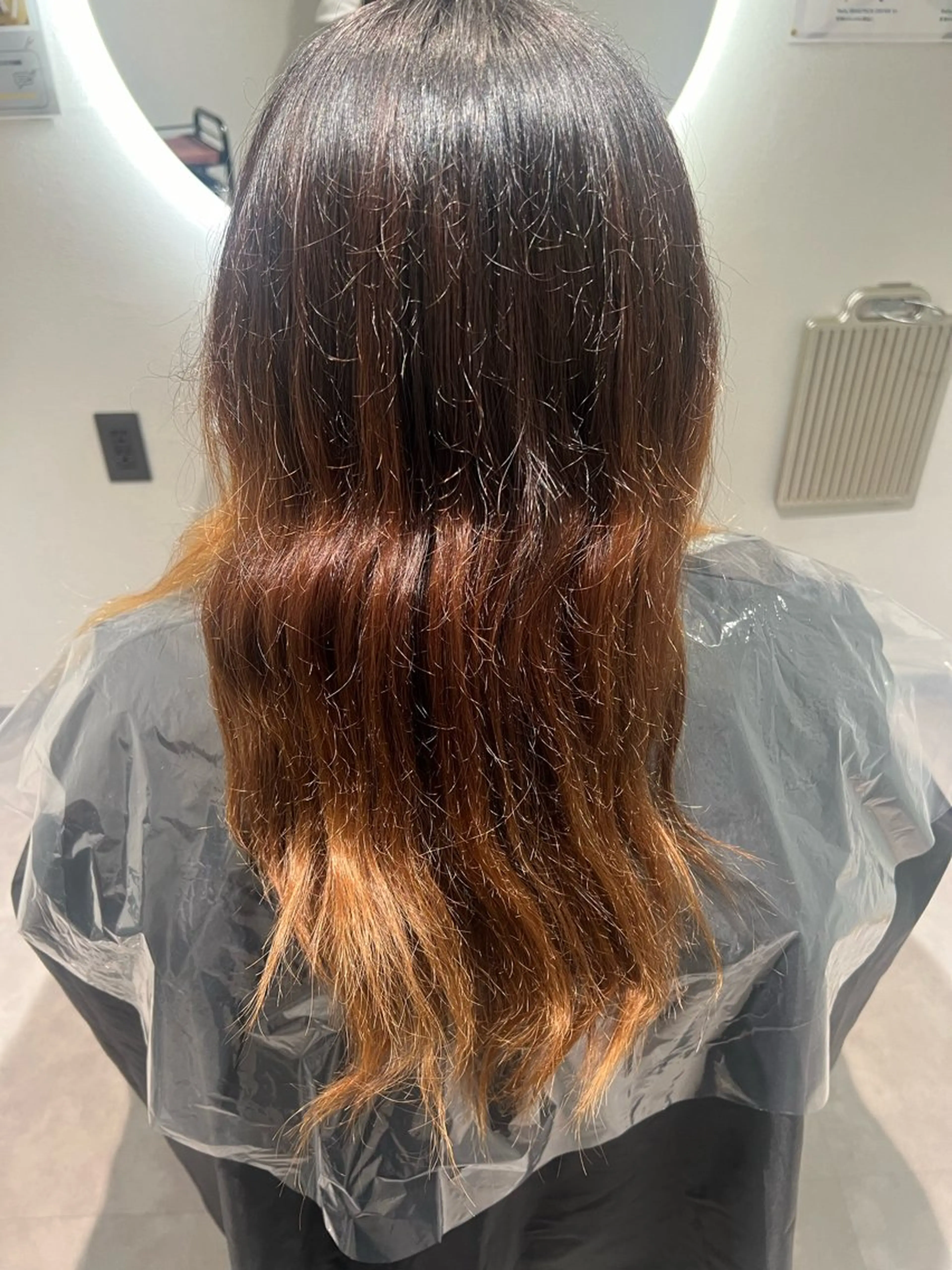 ロング 銀座/ストレート髪質 改善/カラー/ひよりのヘアスタイル