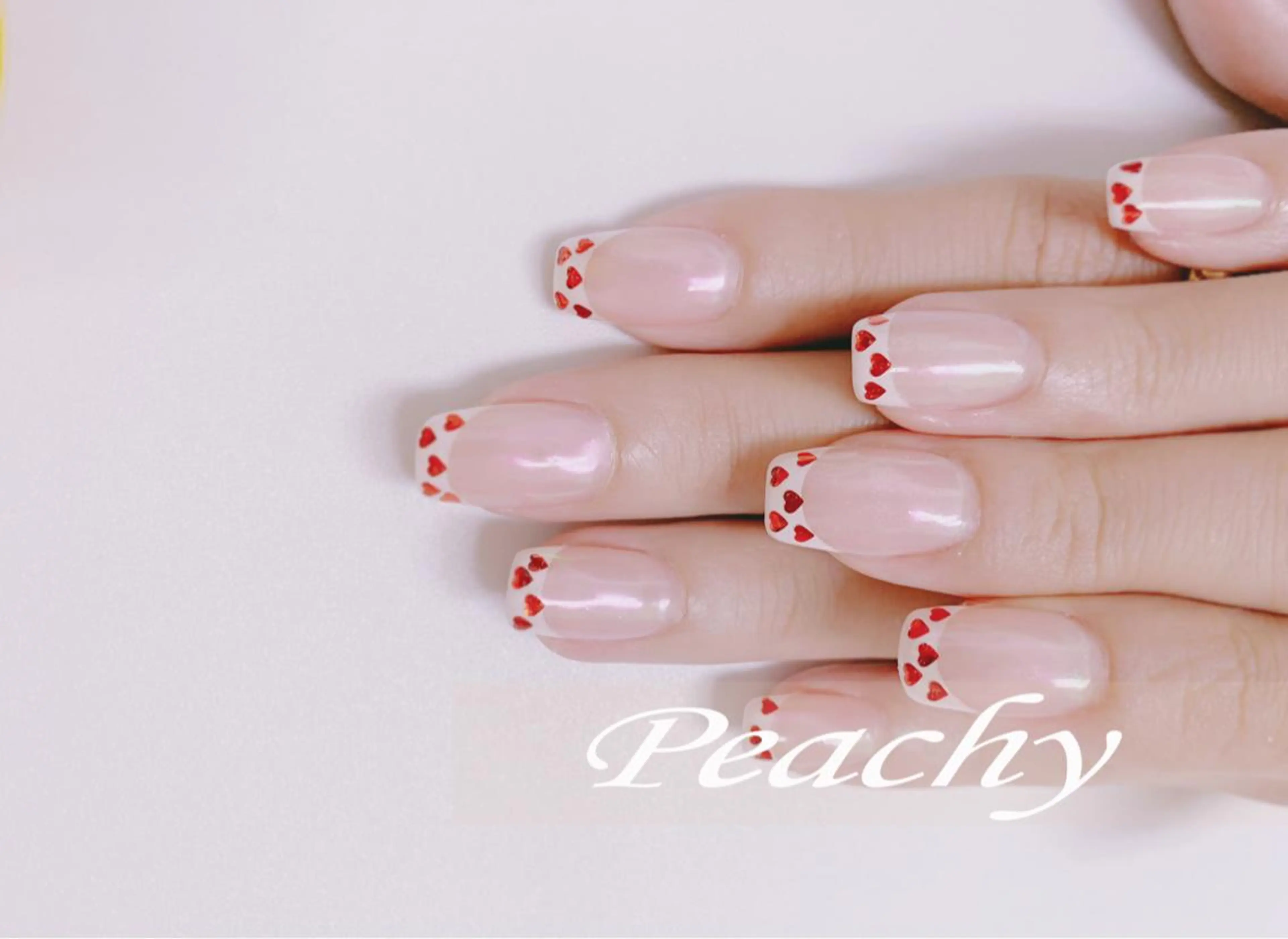 ネイル ハンドネイル Peachy 🍑のネイルデザイン