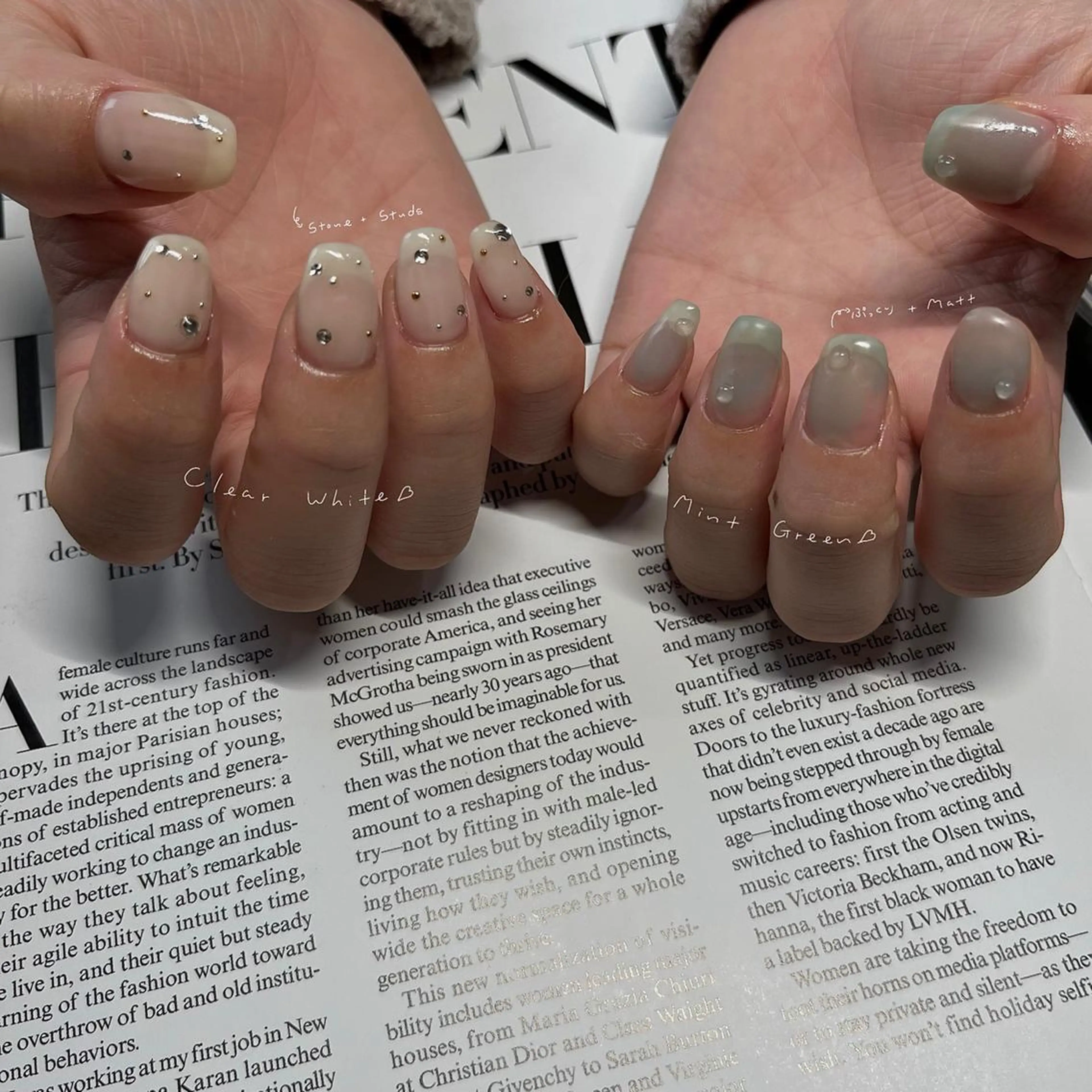 ネイル アートネイル 持ち込み ハンドネイル &. momoのネイルデザイン