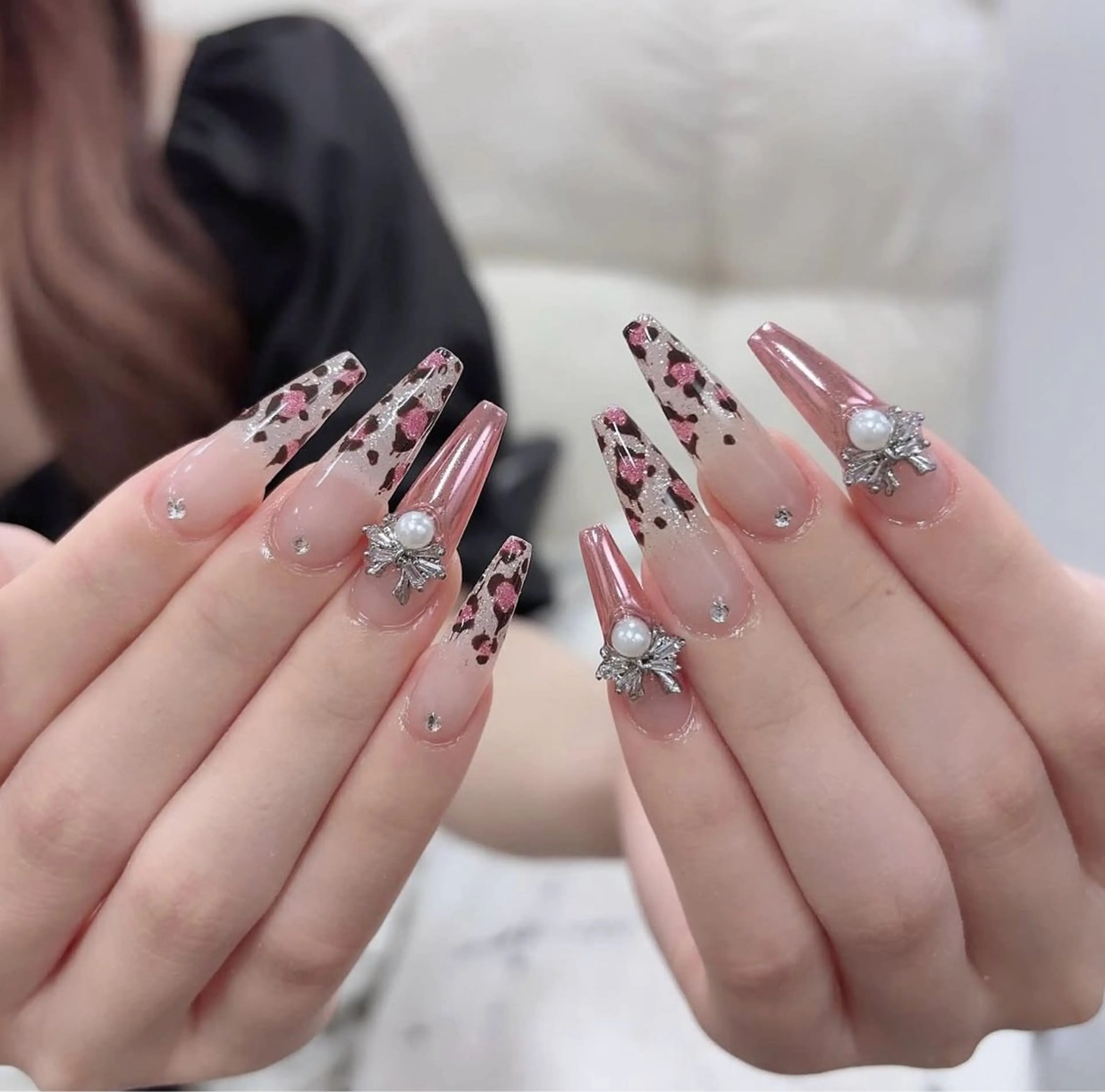 ネイル 韓国ネイル 持ち込み ニュアンスネイル ネイルチップ ハンドネイル TABI ANA.CHUOのネイルデザイン