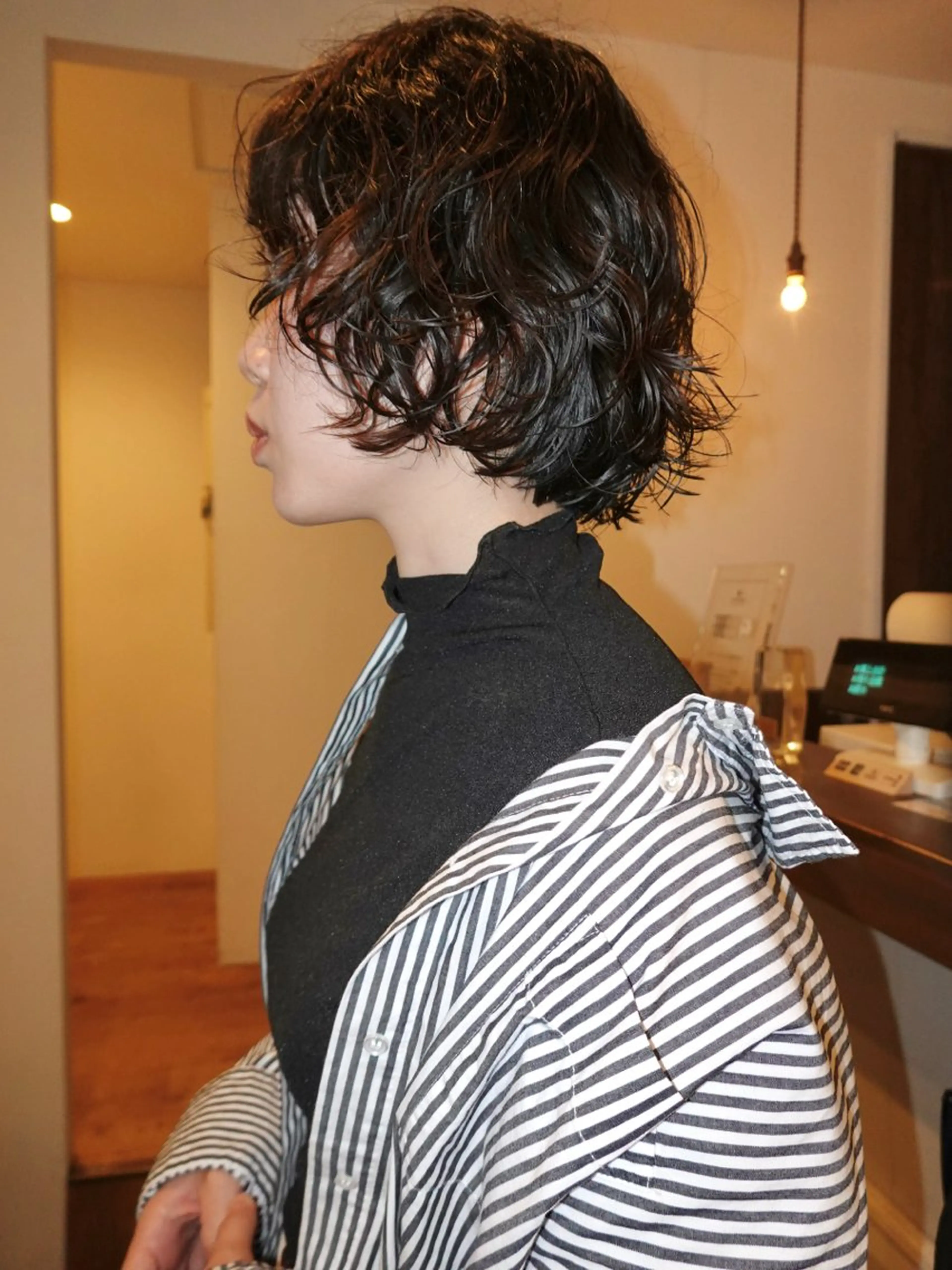 ショート パーマ カット パーマ 西原 大智のヘアスタイル