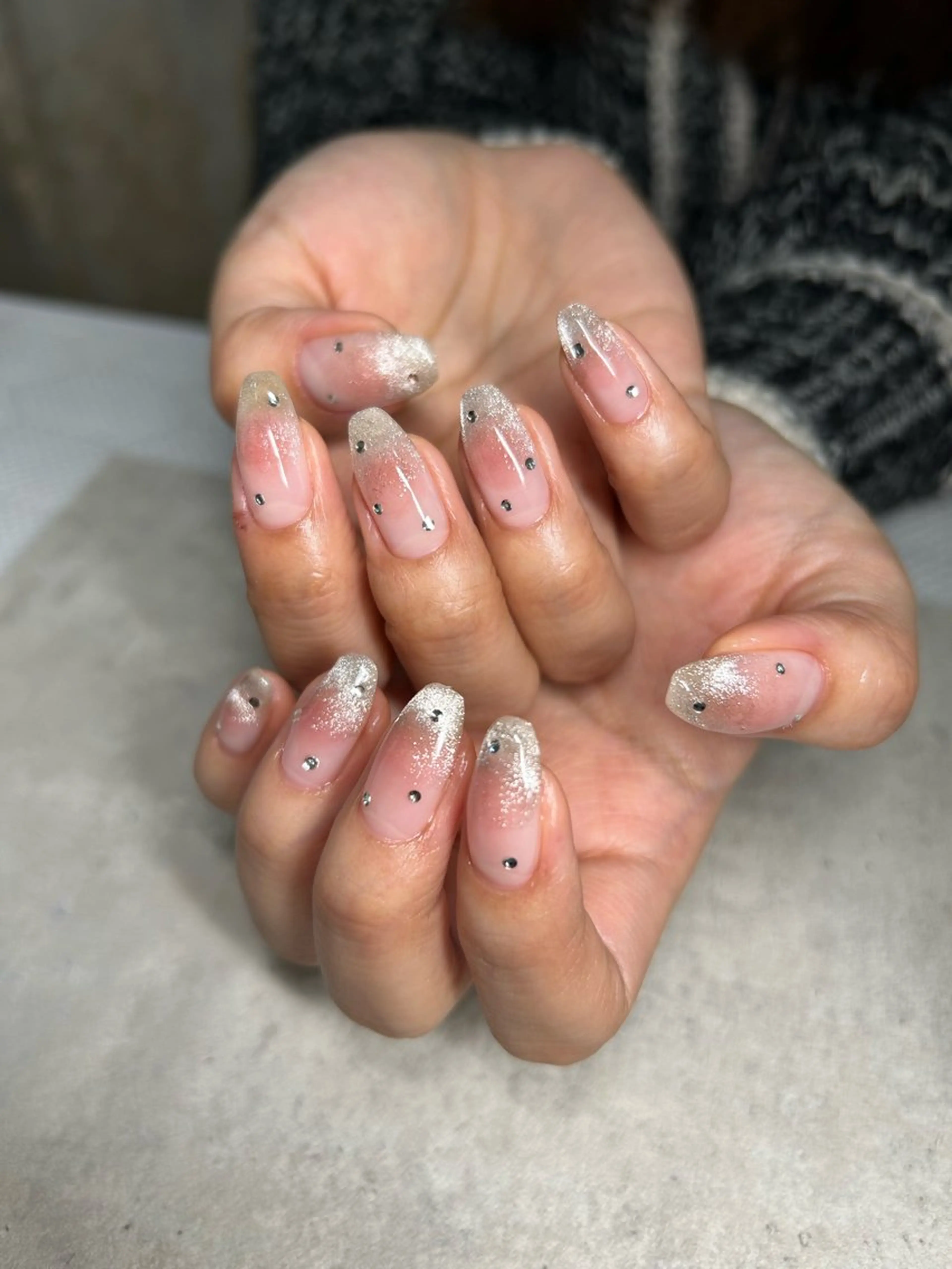 ネイル チークネイル Tink札幌駅前店 aizawa.のネイルデザイン