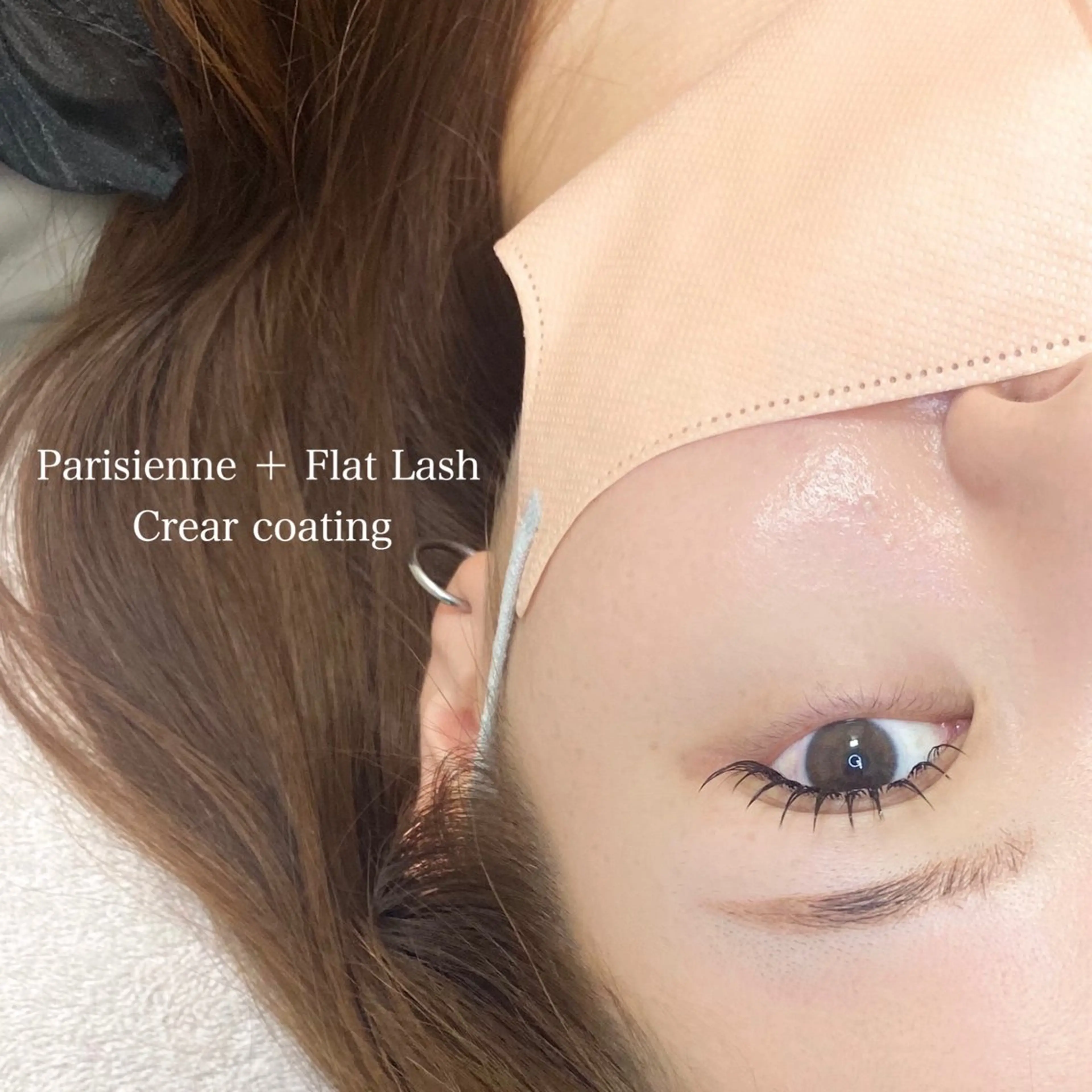 マツエク・マツパ 束感まつ毛 韓国風マツエク パリジェンヌラッシュリフト まつげパーマ 下まつげエクステ viviAiles ♡⃛ Ruiのマツエク・マツパデザイン