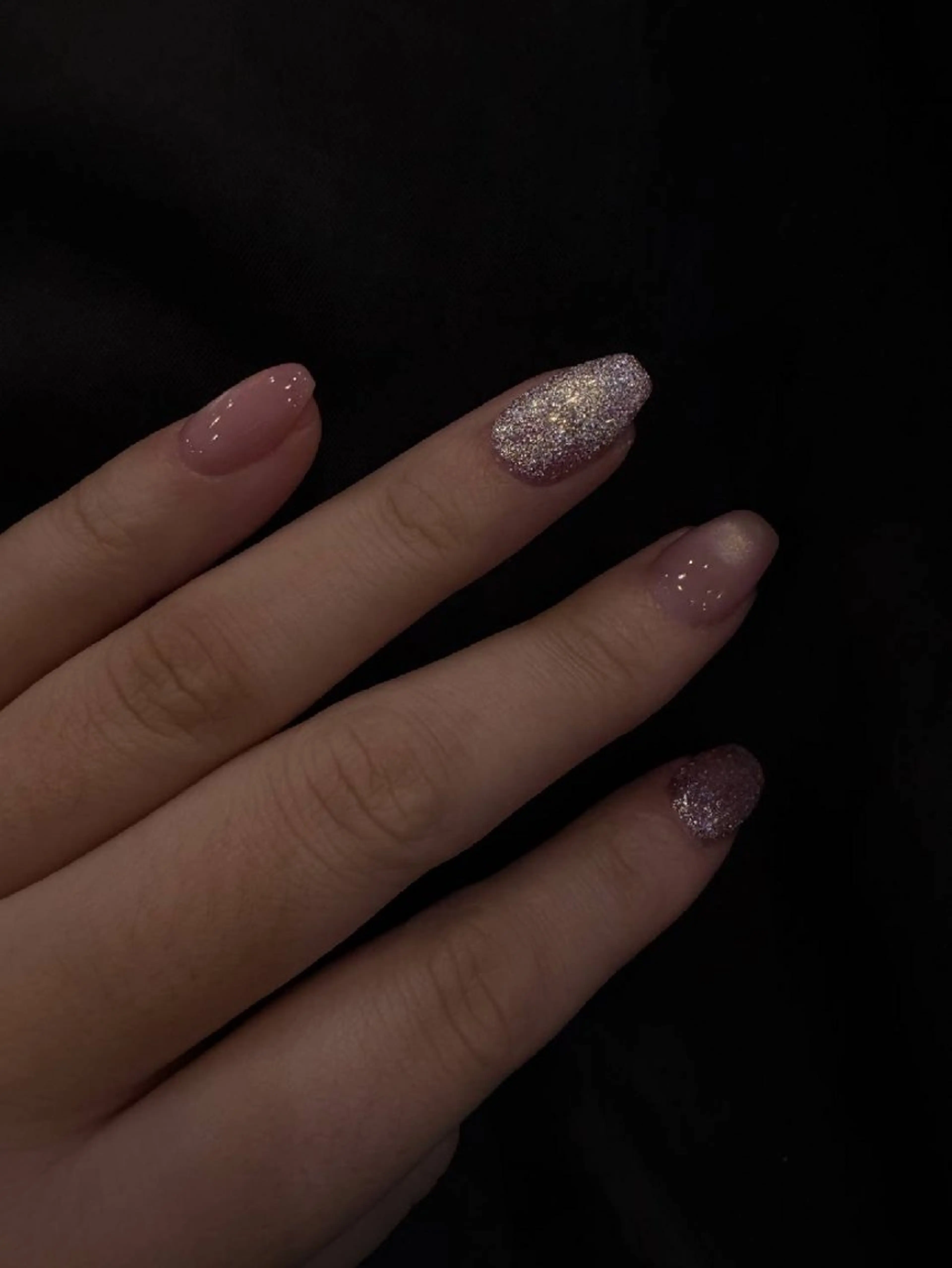 ネイル マグネットネイル ワンカラーネイル ハンドネイル miwa🌿 .fのネイルデザイン