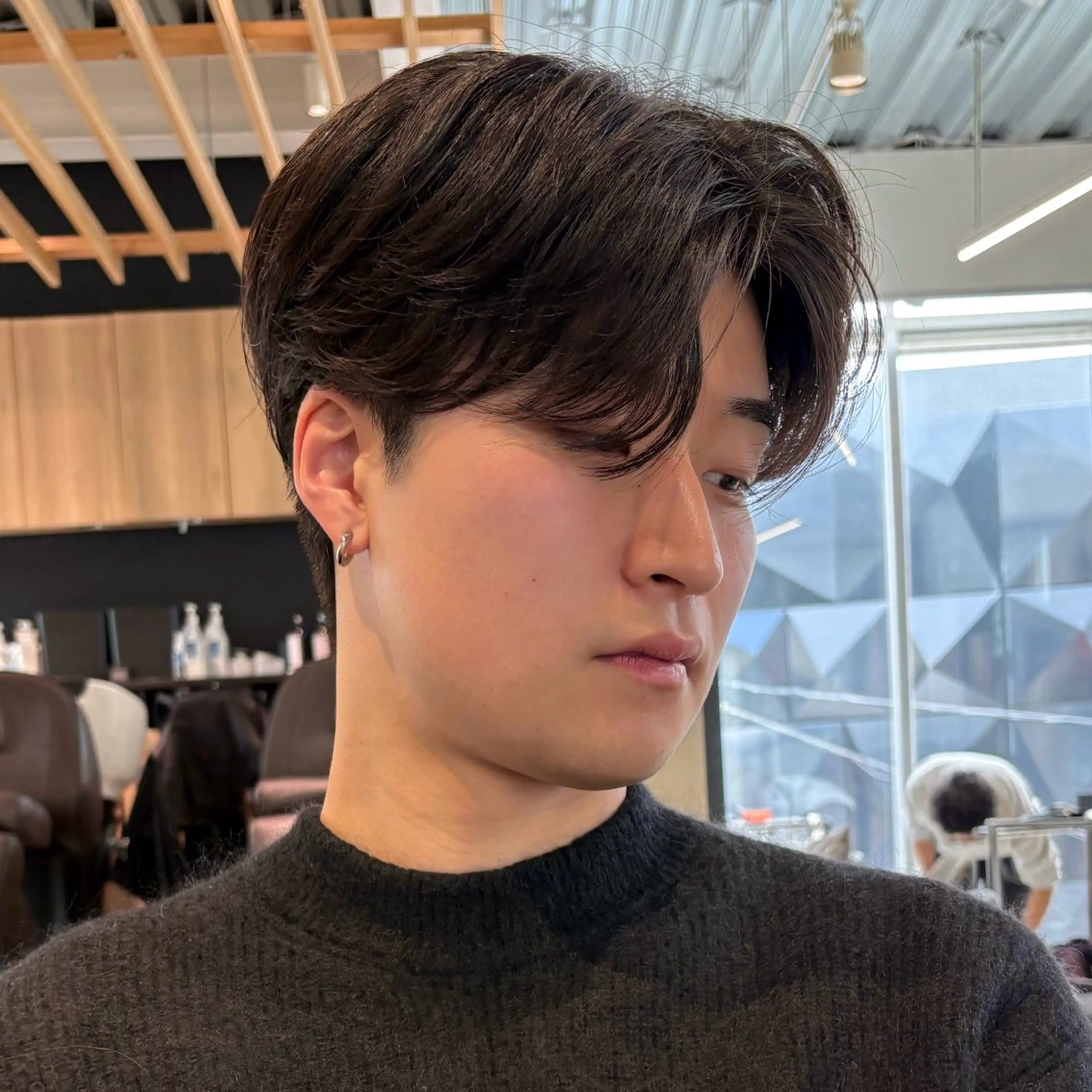 メンズ カット ありあ【カット、 パーマモデル】のヘアスタイル