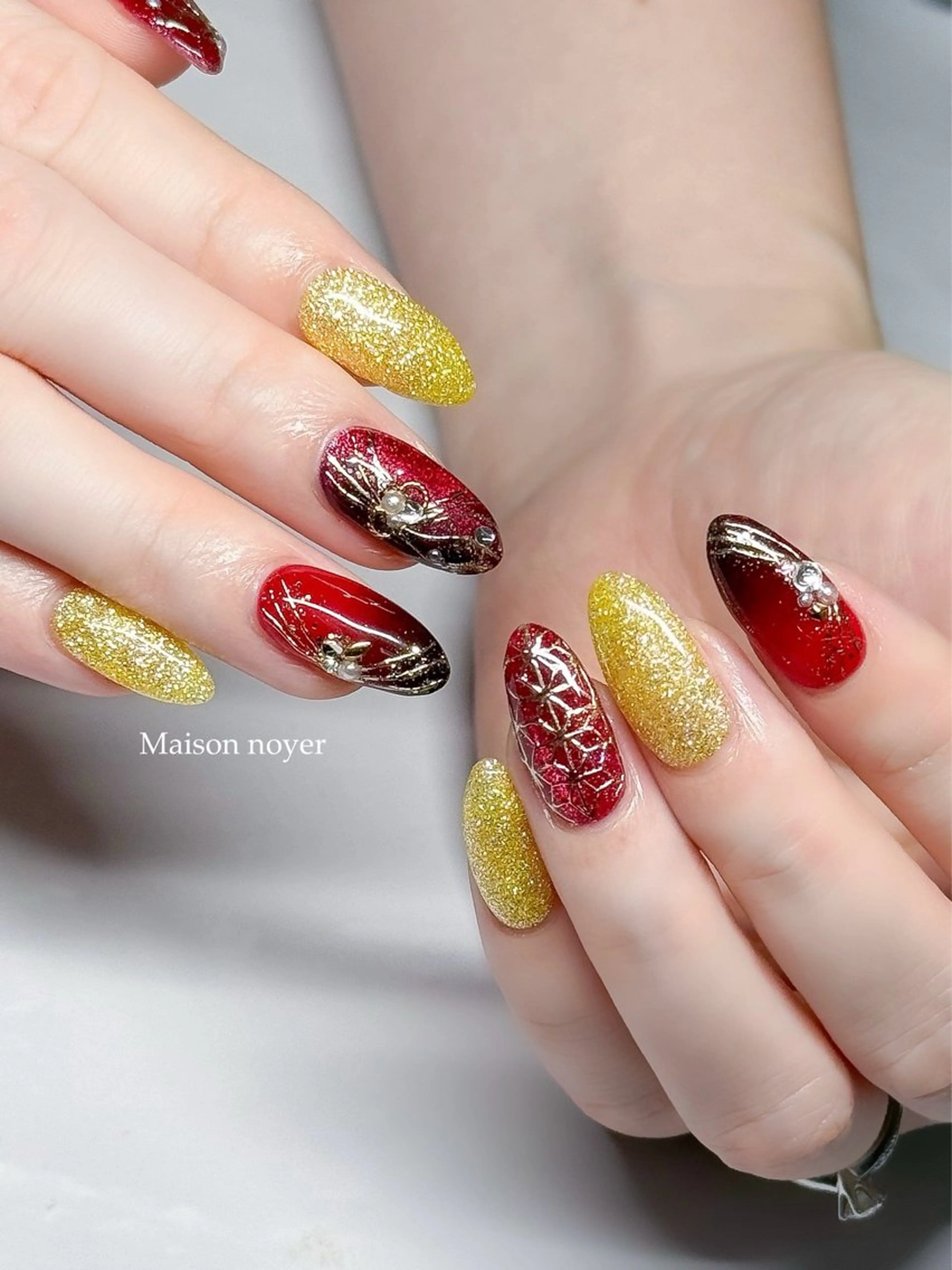 ネイル ハンドネイル Maison noyerのネイルデザイン