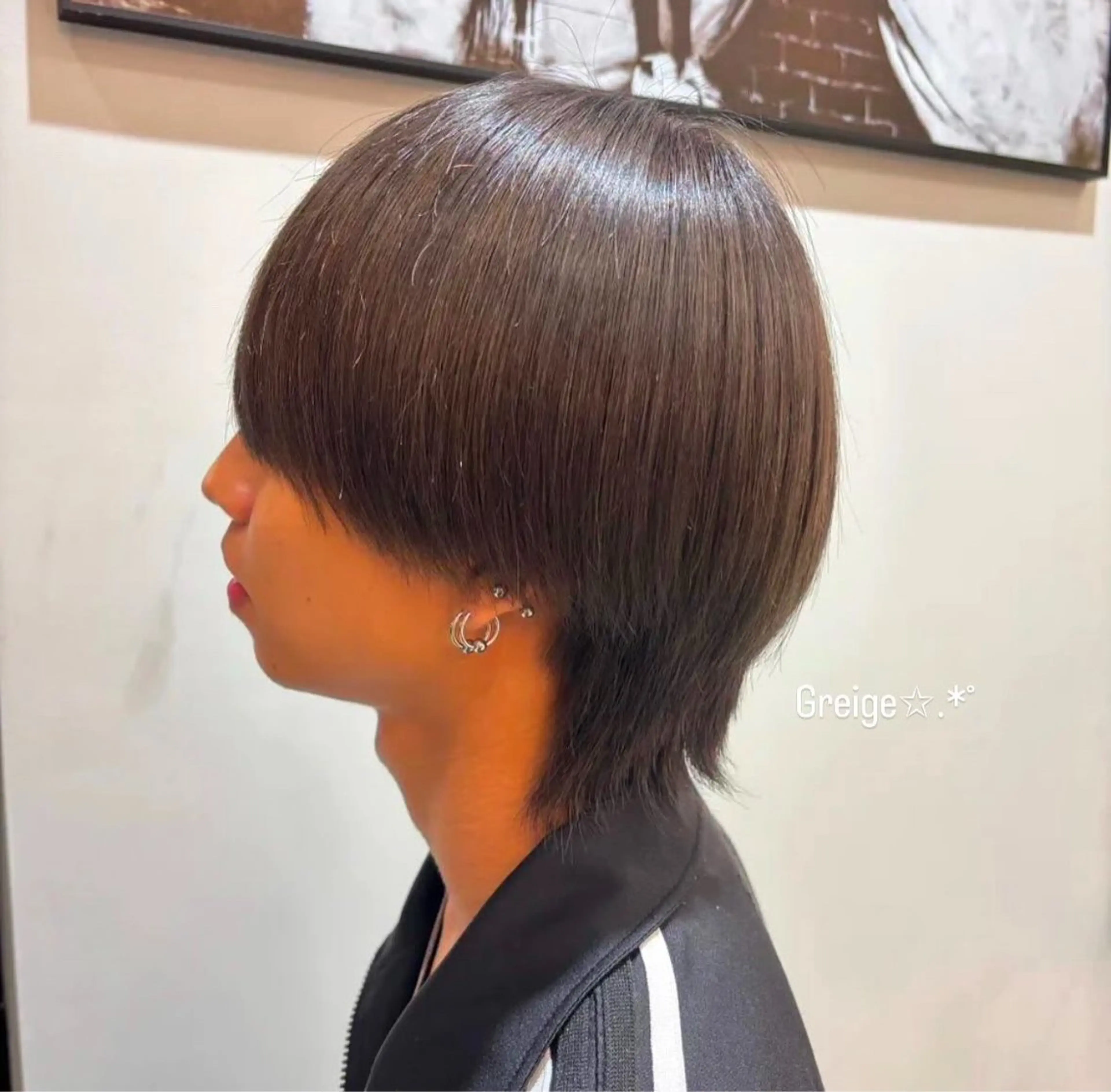 カラー Aika  ︎︎のヘアスタイル