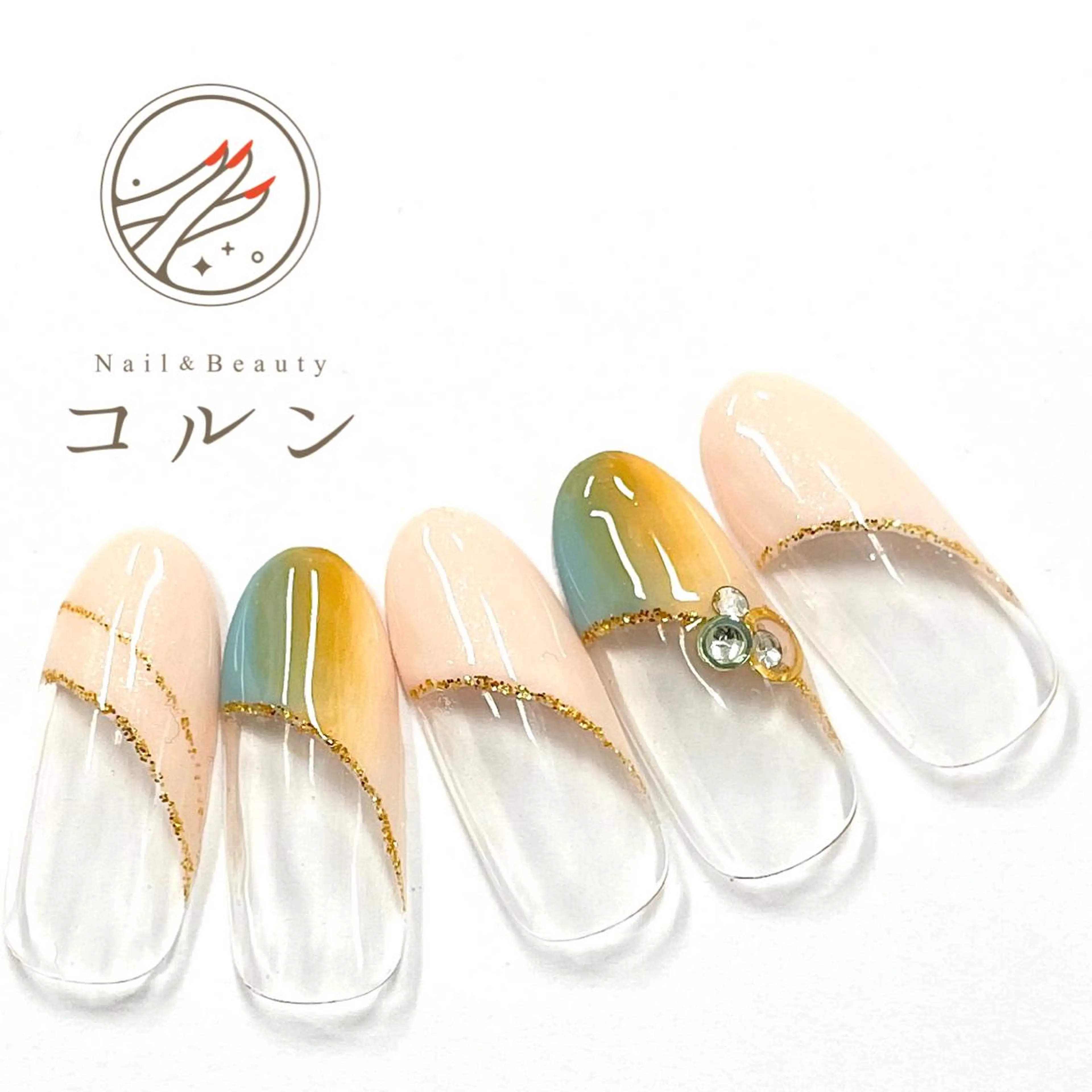 ネイル ハンドネイル フットネイル NailBeauty コルンのネイルデザイン