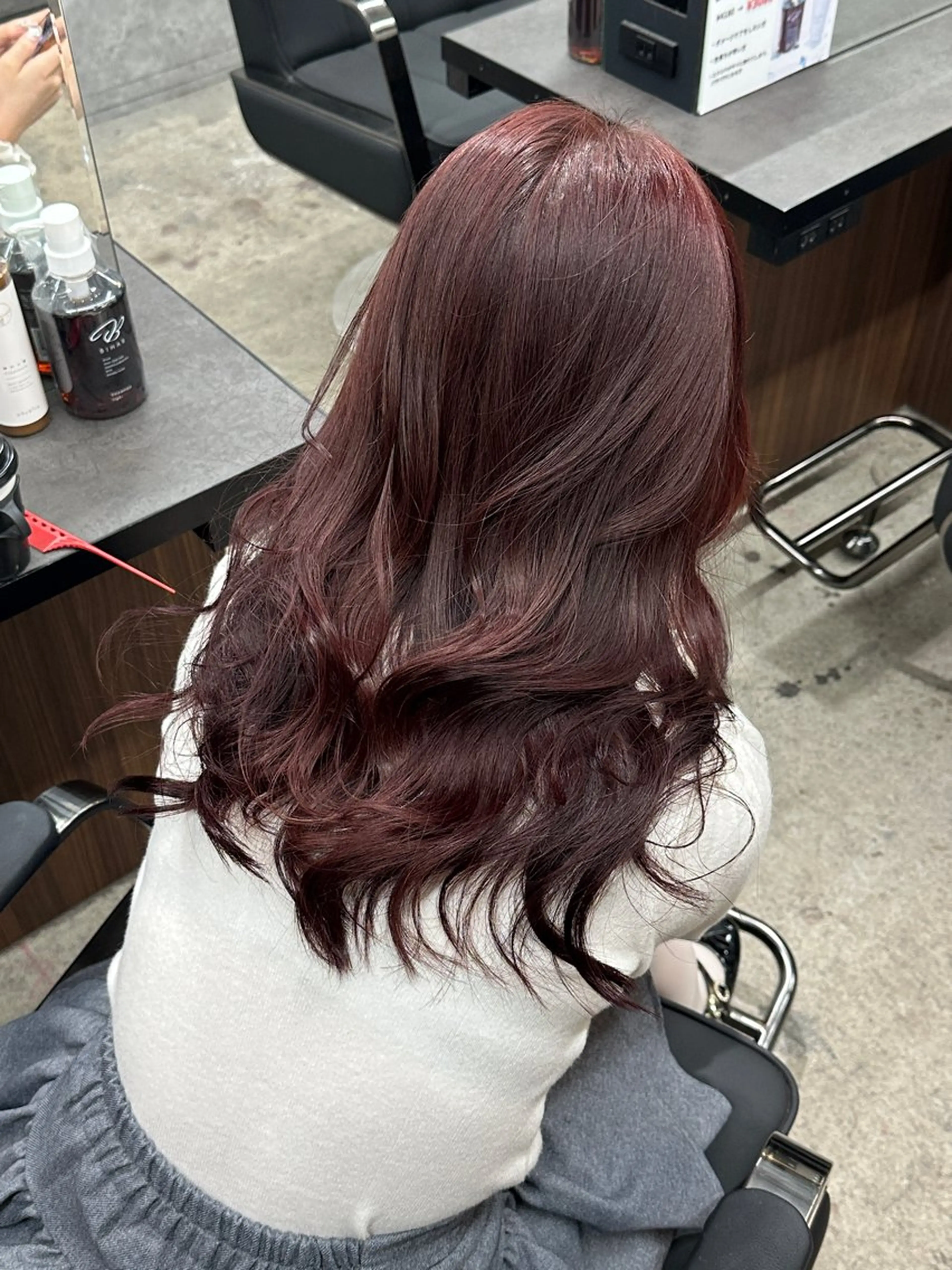 カラー ヘアカラー トリートメント 美髪/ブリーチなし ダブルカラー/ユウゴのヘアスタイル