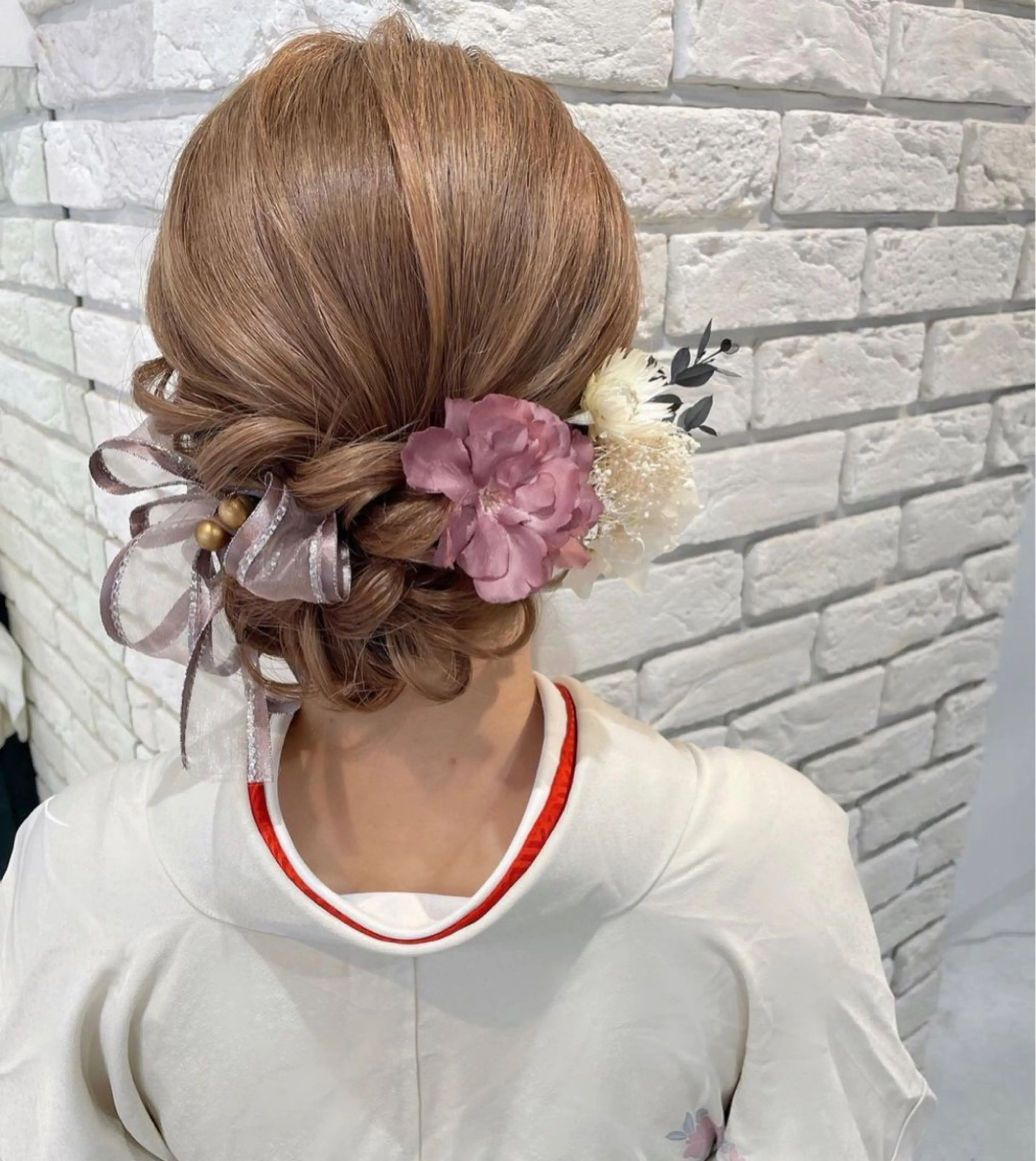 ミディアム 卒業式のヘアスタイル Kepa Shioriの眉毛・アイブロウイメージ