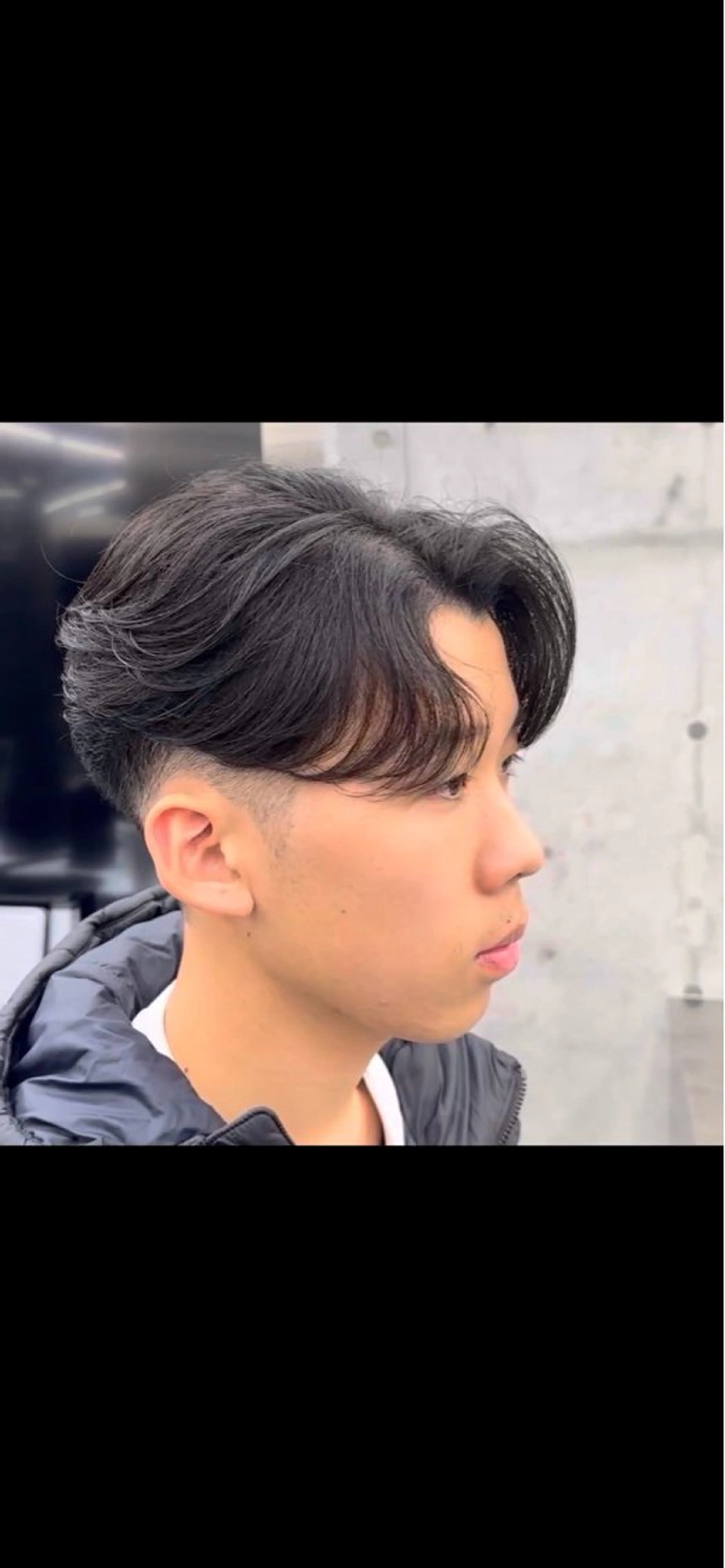 パーマ マッシュパーマ fifth岡村優作のヘアスタイル