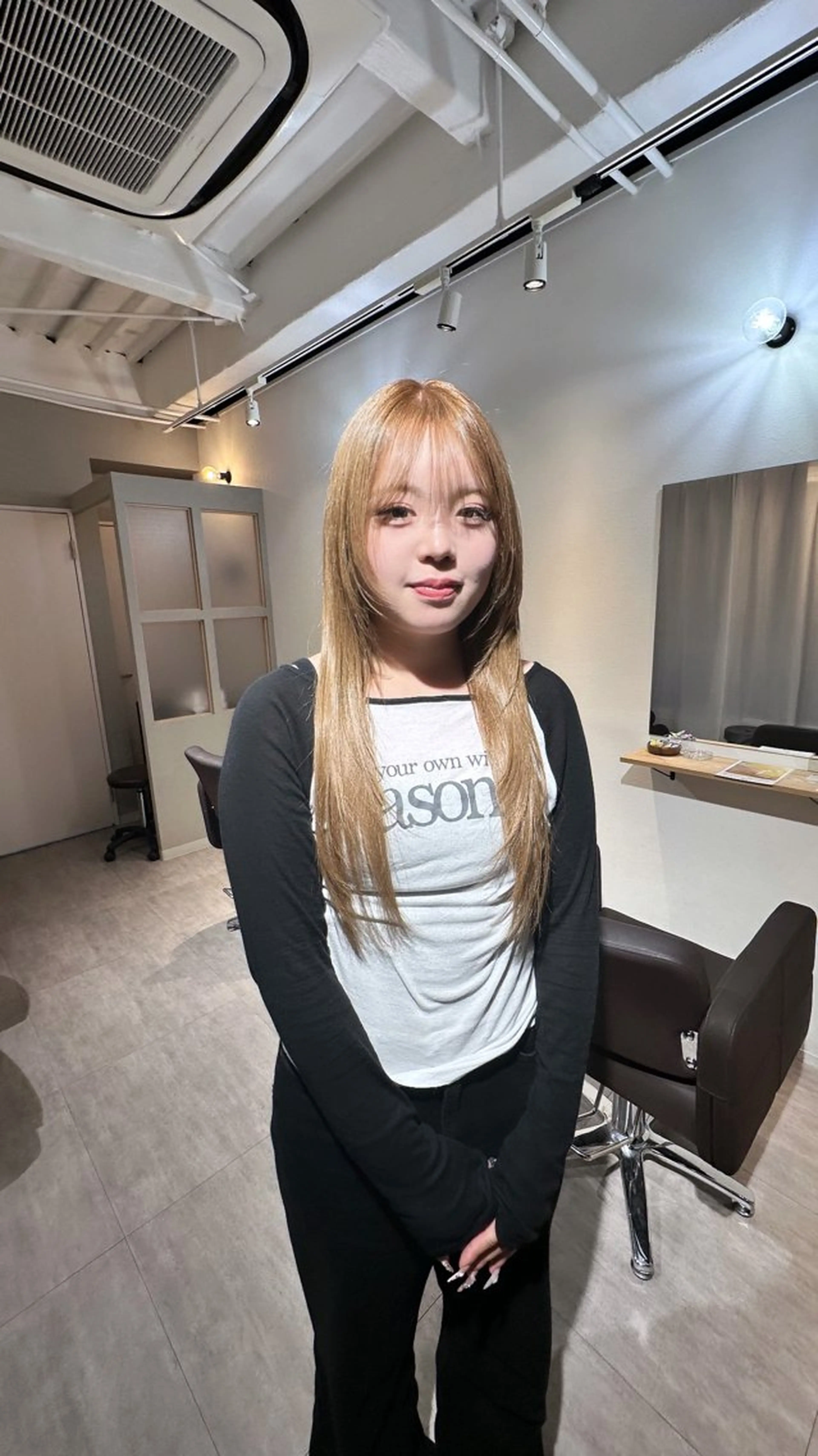 カラー ヘアカラー Asuka/髪質改善 /カラー/ヘアセットのヘアスタイル