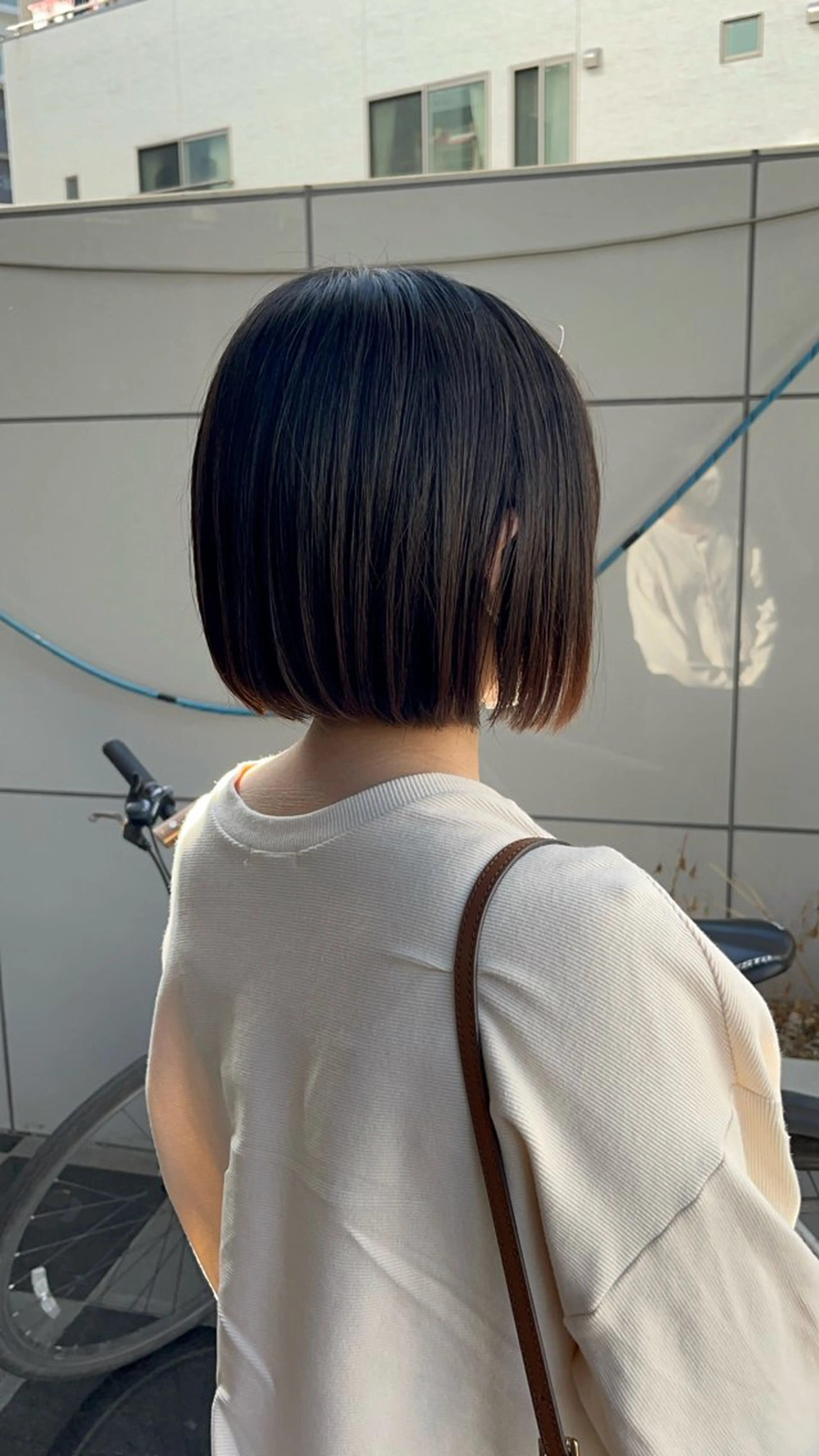 ショート 縮毛矯正 トリートメント 西形 梨瑚のヘアスタイル