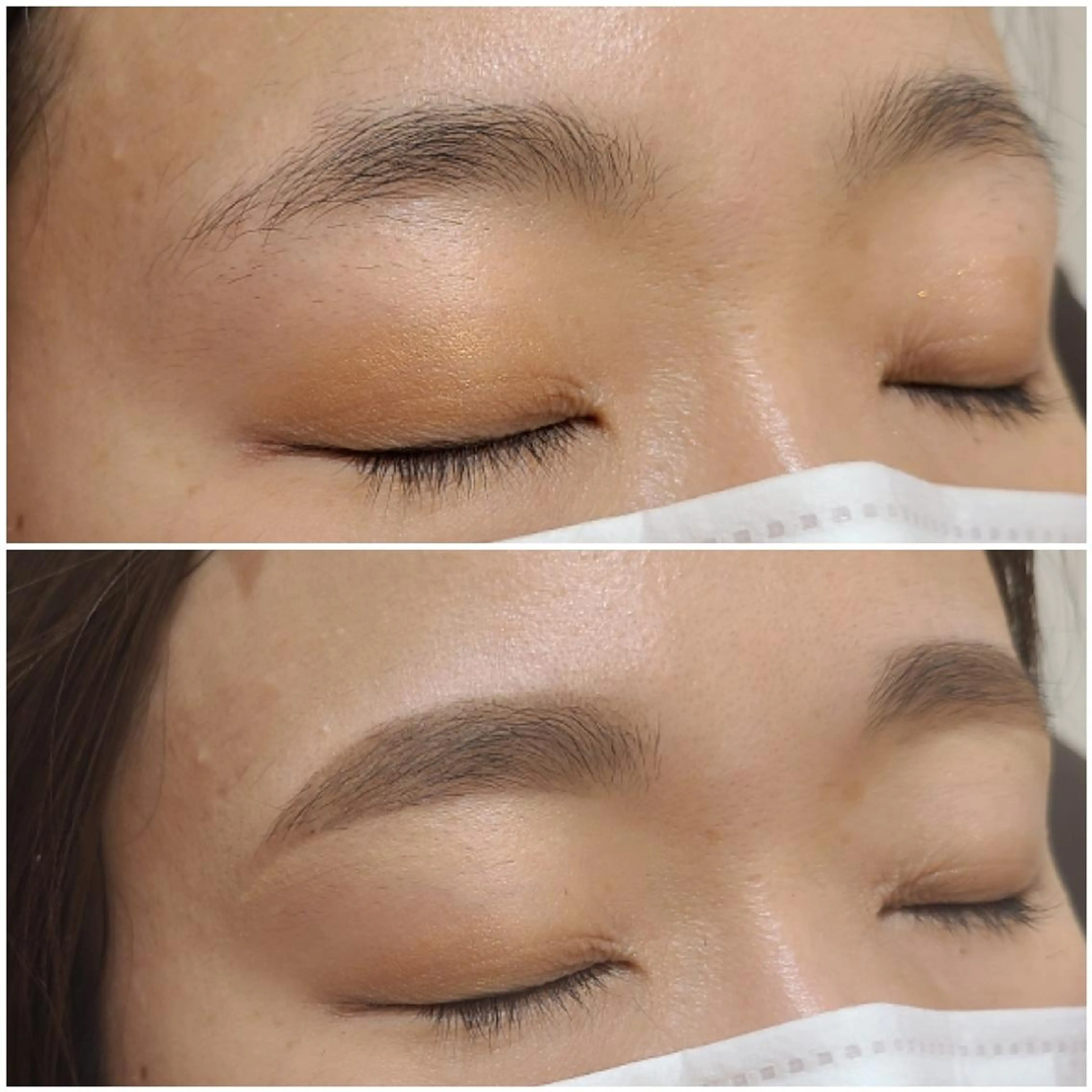 アイブロウ ワックス脱毛 眉カット lash&brow Lyckaのマツエク・マツパデザイン